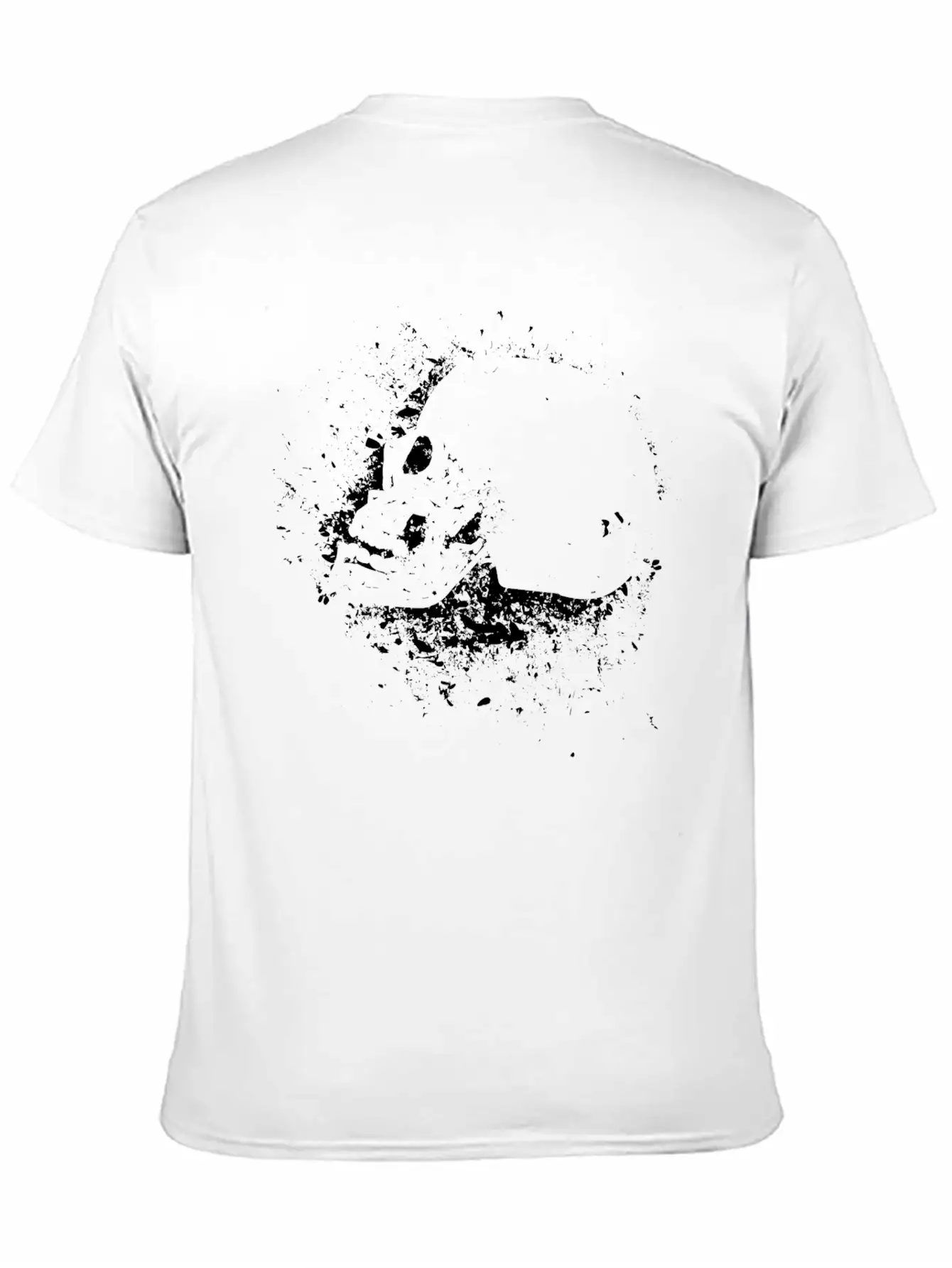 Graffiti Skull Grunge Cool Urban Motif Relaxed Everyday Tee – Lightweight And Durable Cotton