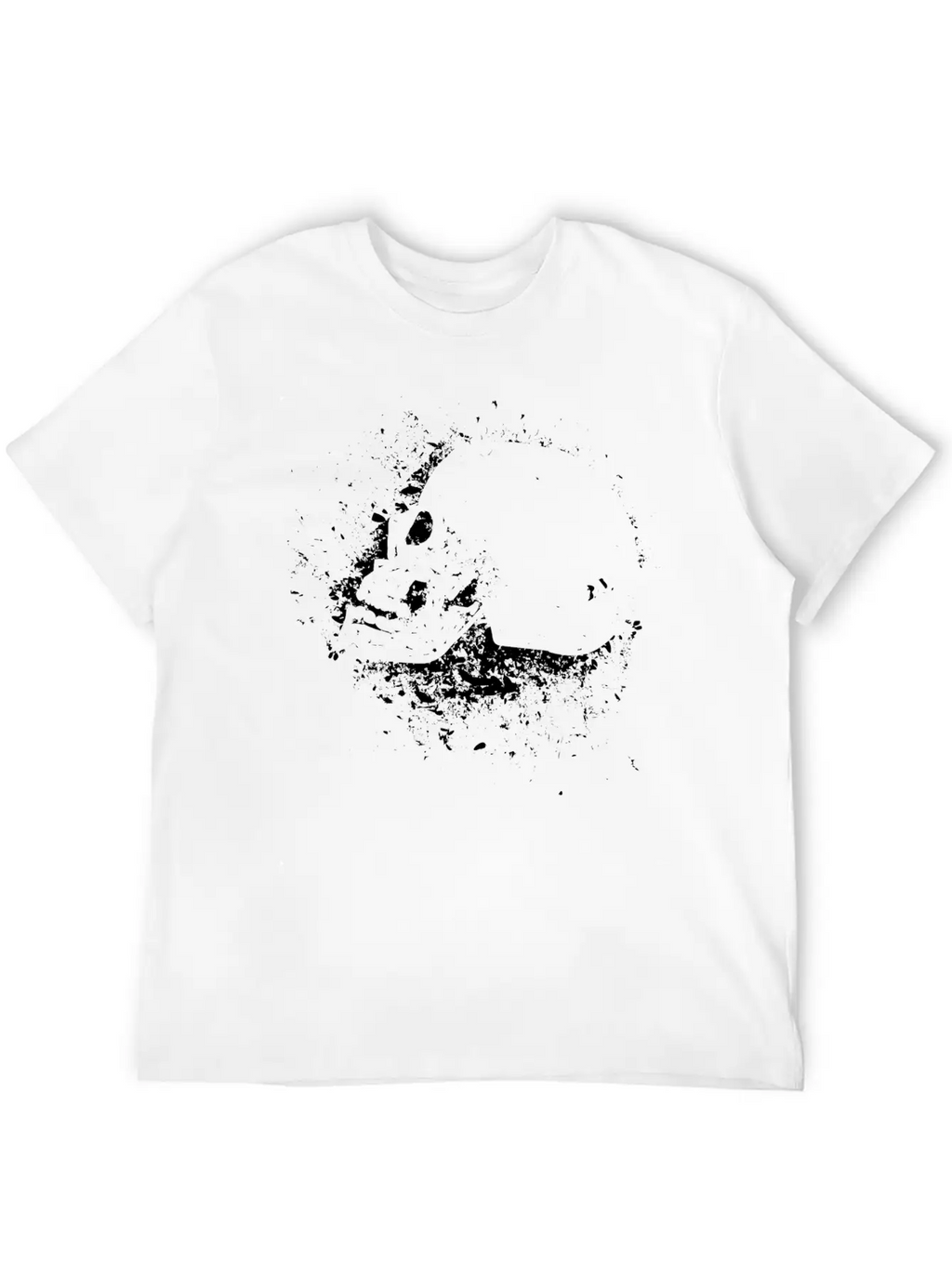 Graffiti Skull Grunge Cool Urban Motif Relaxed Everyday Tee – Lightweight And Durable Cotton