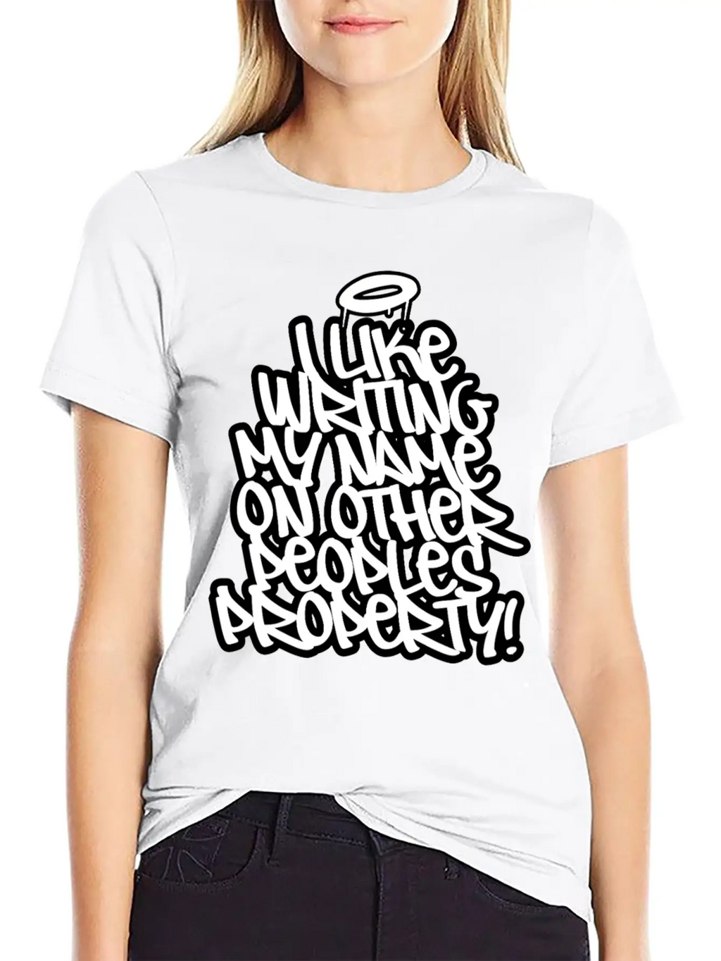 Graffiti Vandal Essential Cotton Tee For Daily Outfits – Unisex Style
