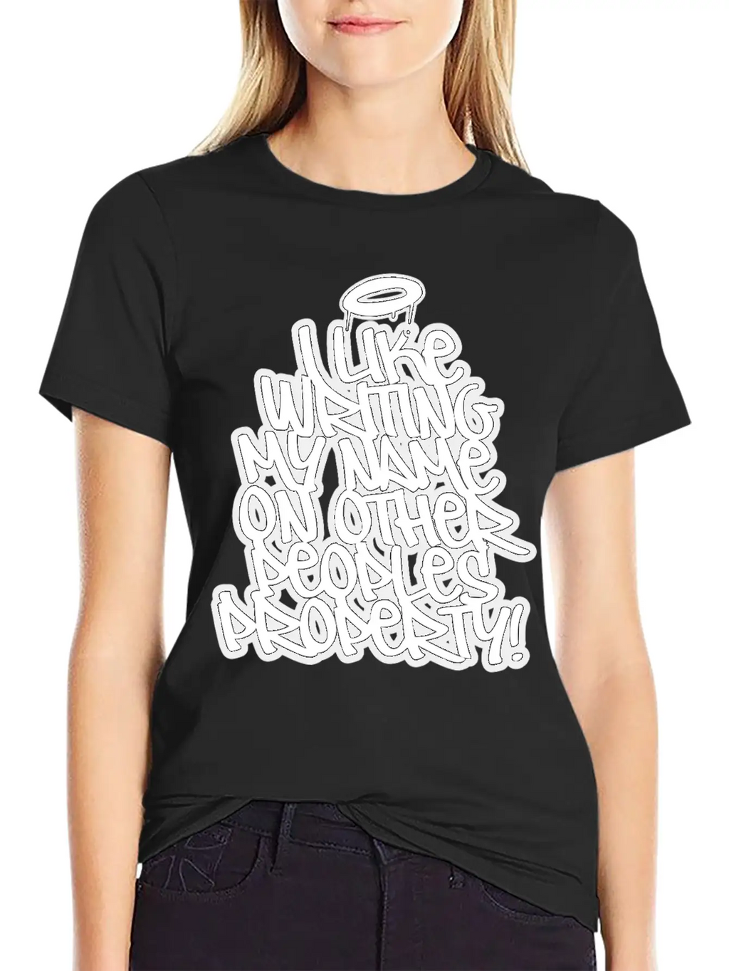 Graffiti Vandal Essential Cotton Tee For Daily Outfits – Unisex Style