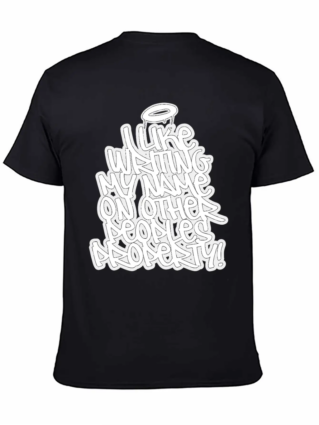 Graffiti Vandal Essential Cotton Tee For Daily Outfits – Unisex Style