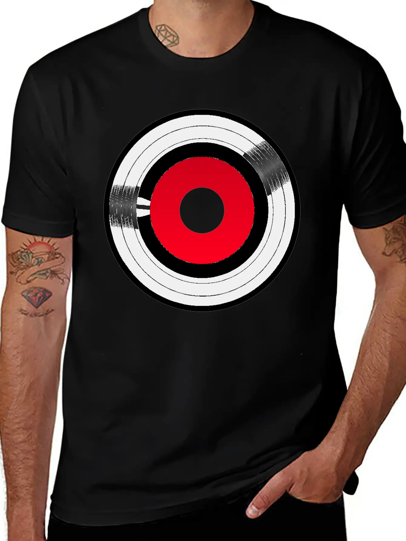 Gramophone Vinyl Record PNG Clipart Unisex Casual T-Shirt – Clean Design For Daily Comfort