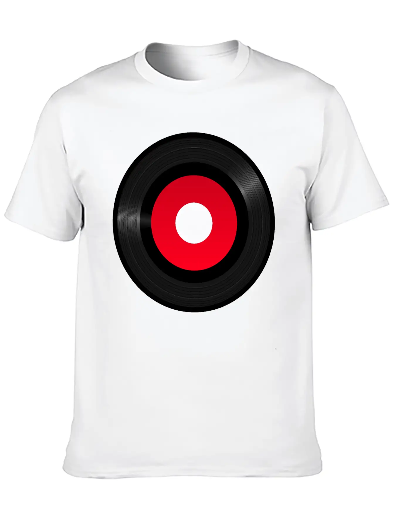 Gramophone Vinyl Record PNG Clipart Unisex Casual T-Shirt – Clean Design For Daily Comfort