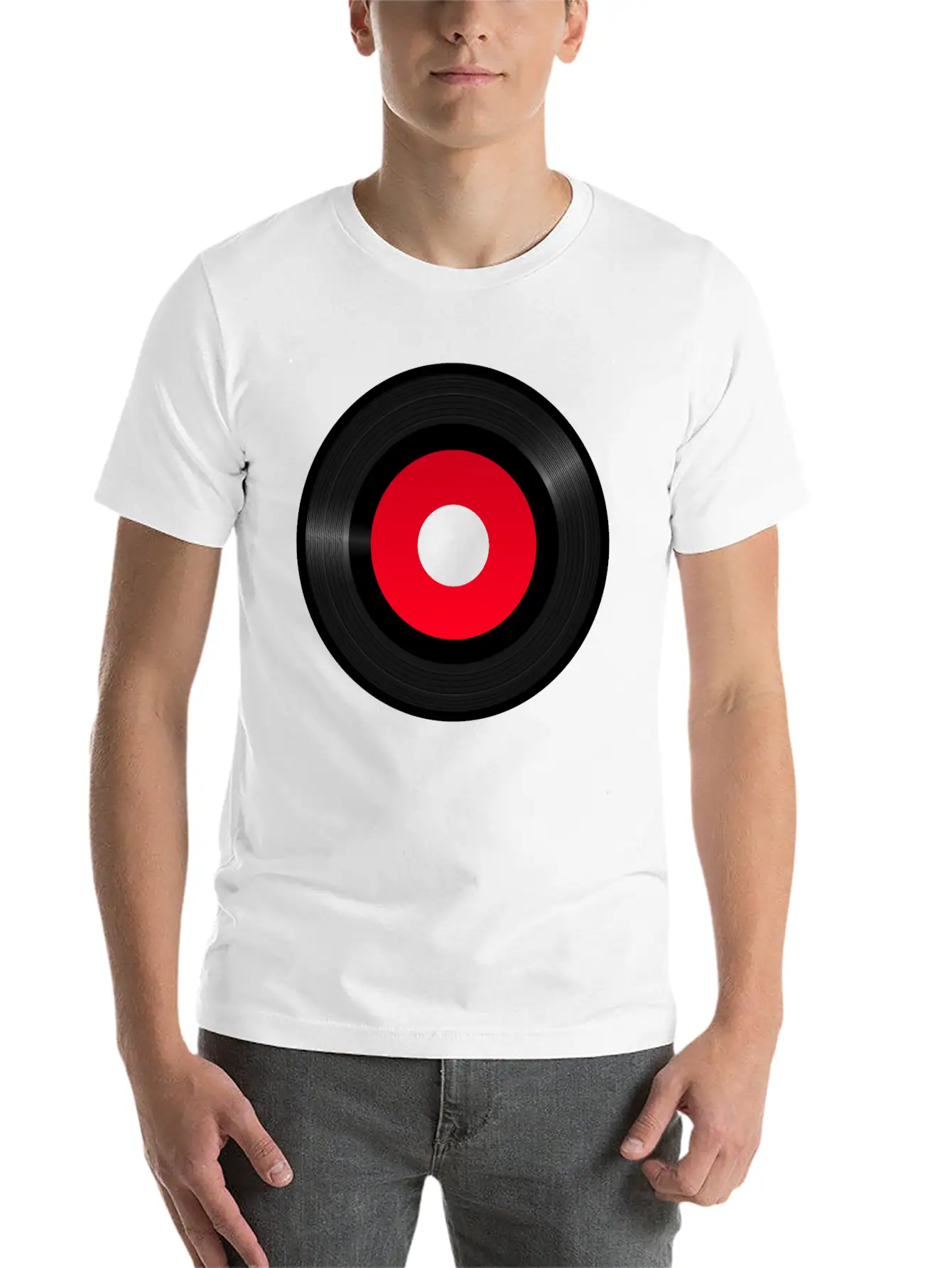 Gramophone Vinyl Record PNG Clipart Unisex Casual T-Shirt – Clean Design For Daily Comfort