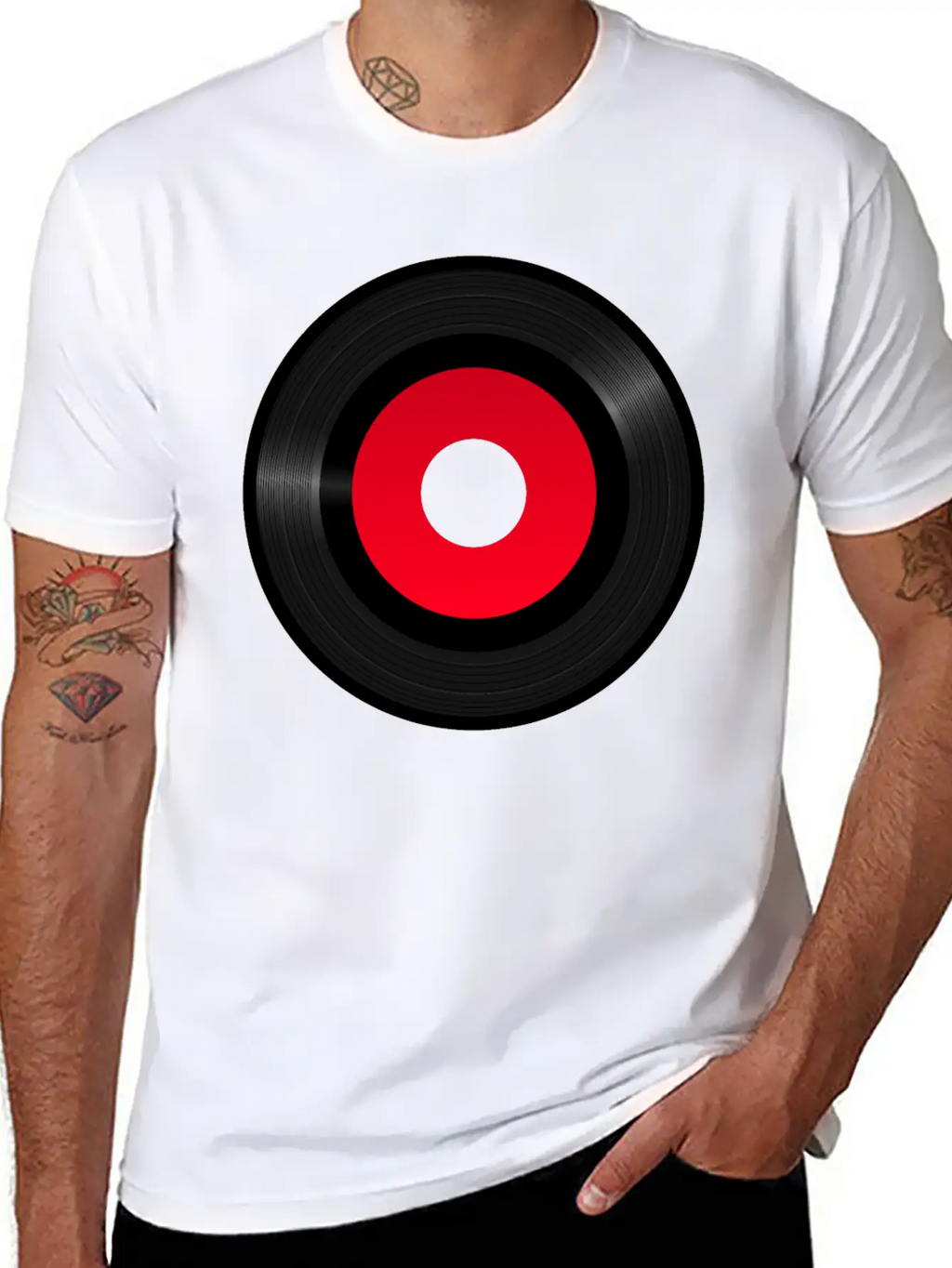 Gramophone Vinyl Record PNG Clipart Unisex Casual T-Shirt – Clean Design For Daily Comfort