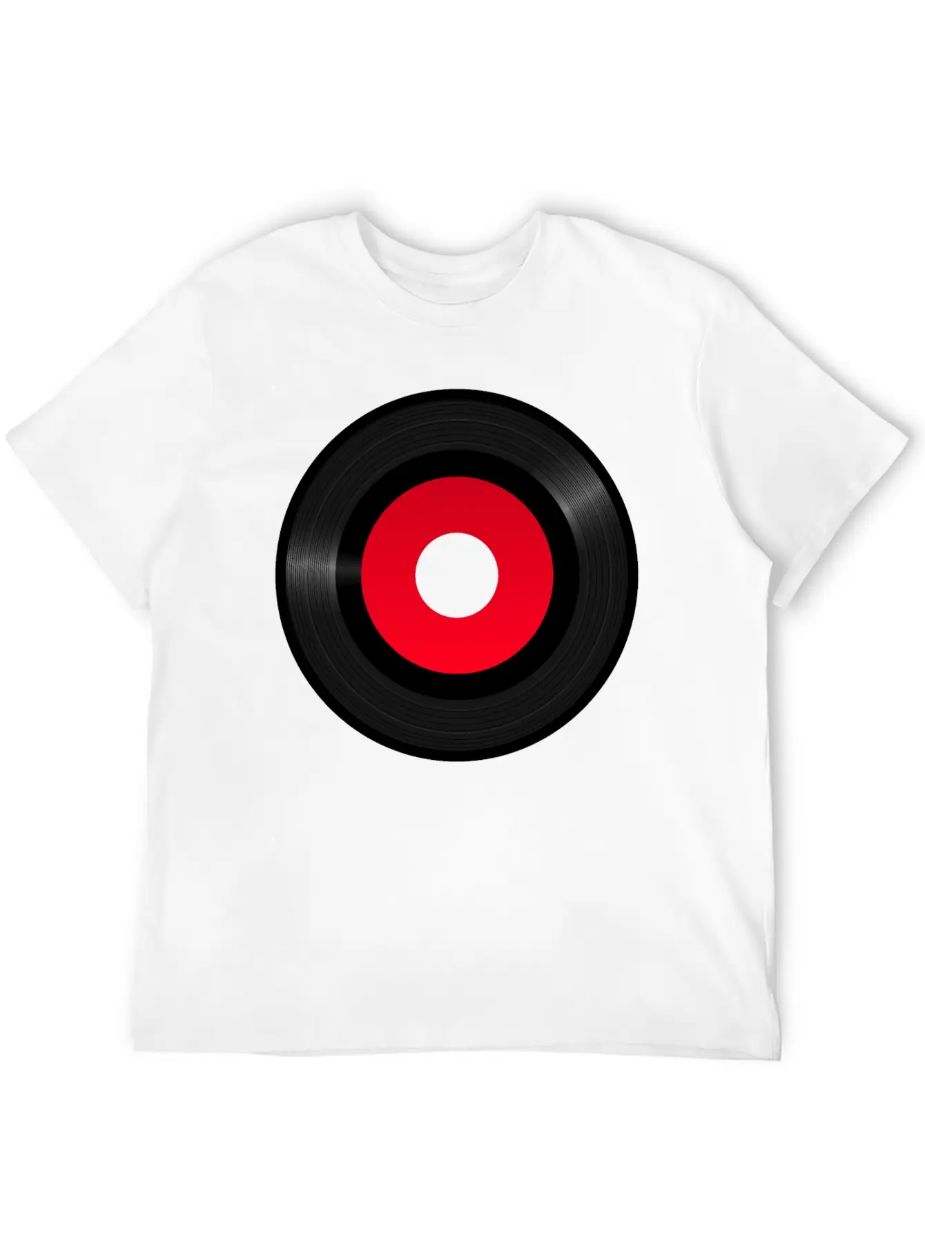 Gramophone Vinyl Record PNG Clipart Unisex Casual T-Shirt – Clean Design For Daily Comfort