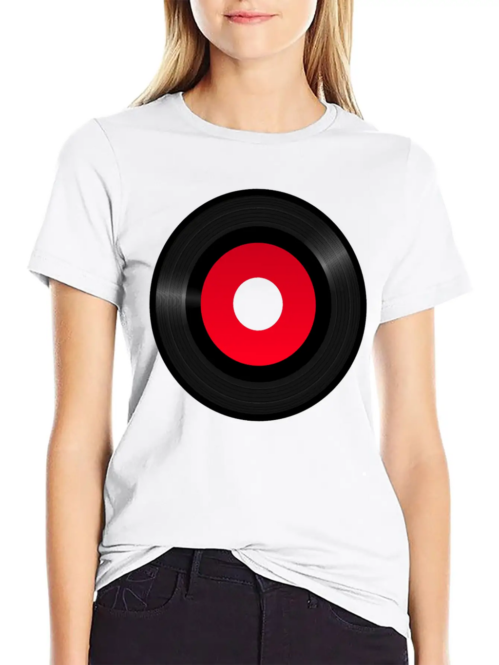 Gramophone Vinyl Record PNG Clipart Unisex Casual T-Shirt – Clean Design For Daily Comfort