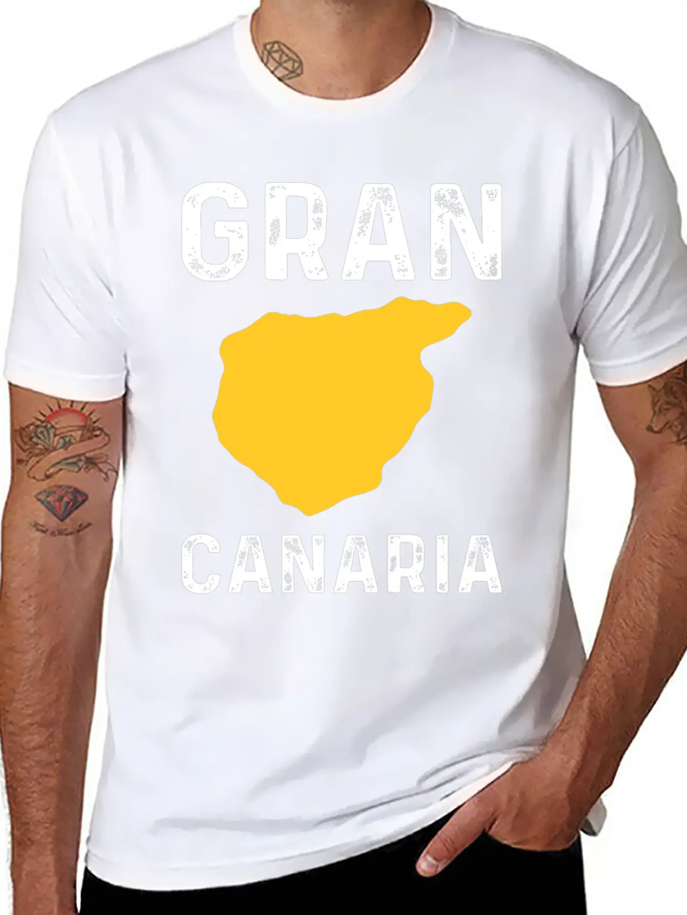 Gran Canaria Vacation Palm Trees Paradise Timeless Short Sleeve Tee – Comfy And Minimalist Design