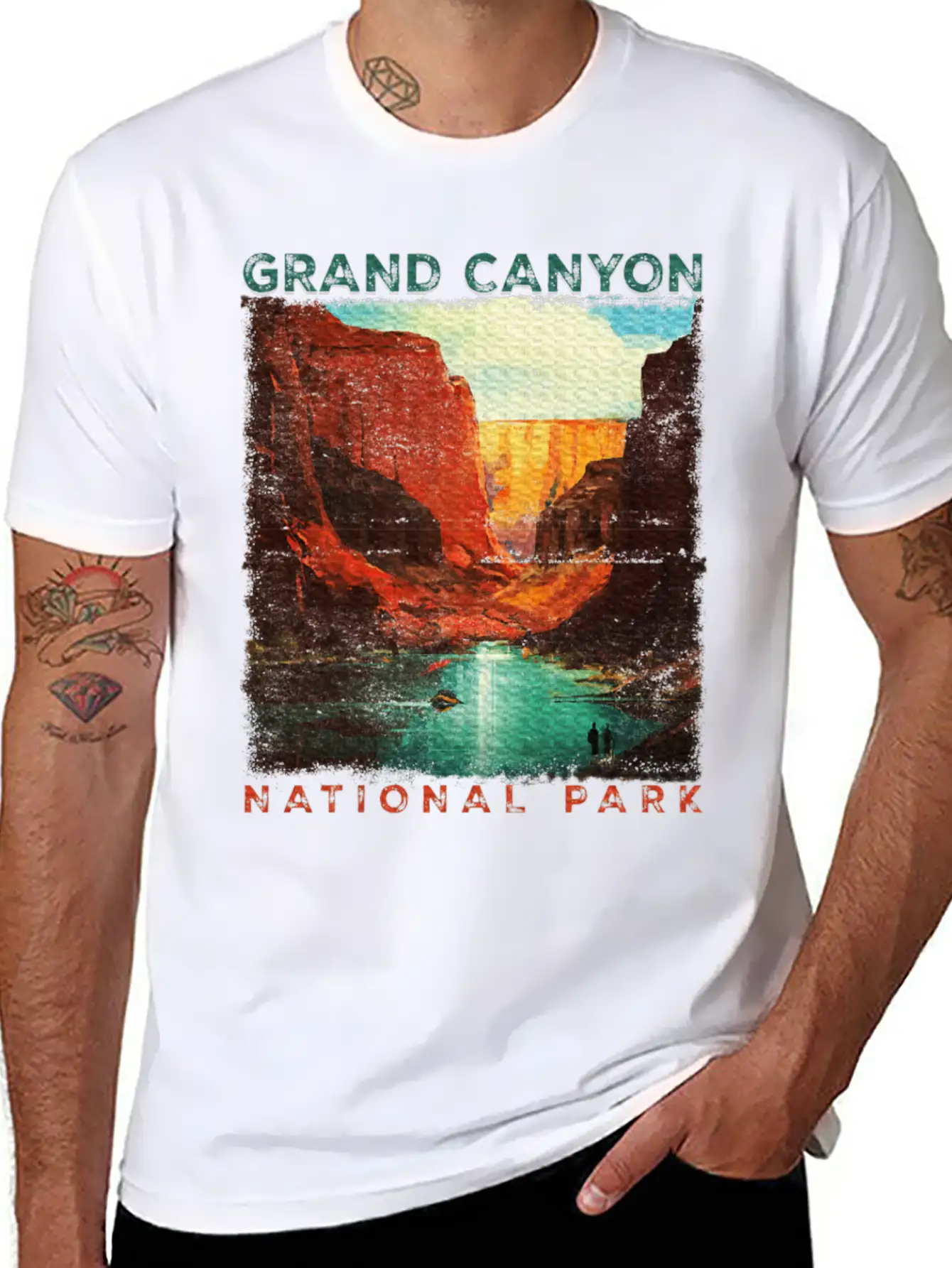Grand Canyon National Park Stylish Everyday T-Shirt – Unisex Basic Cotton Tee
