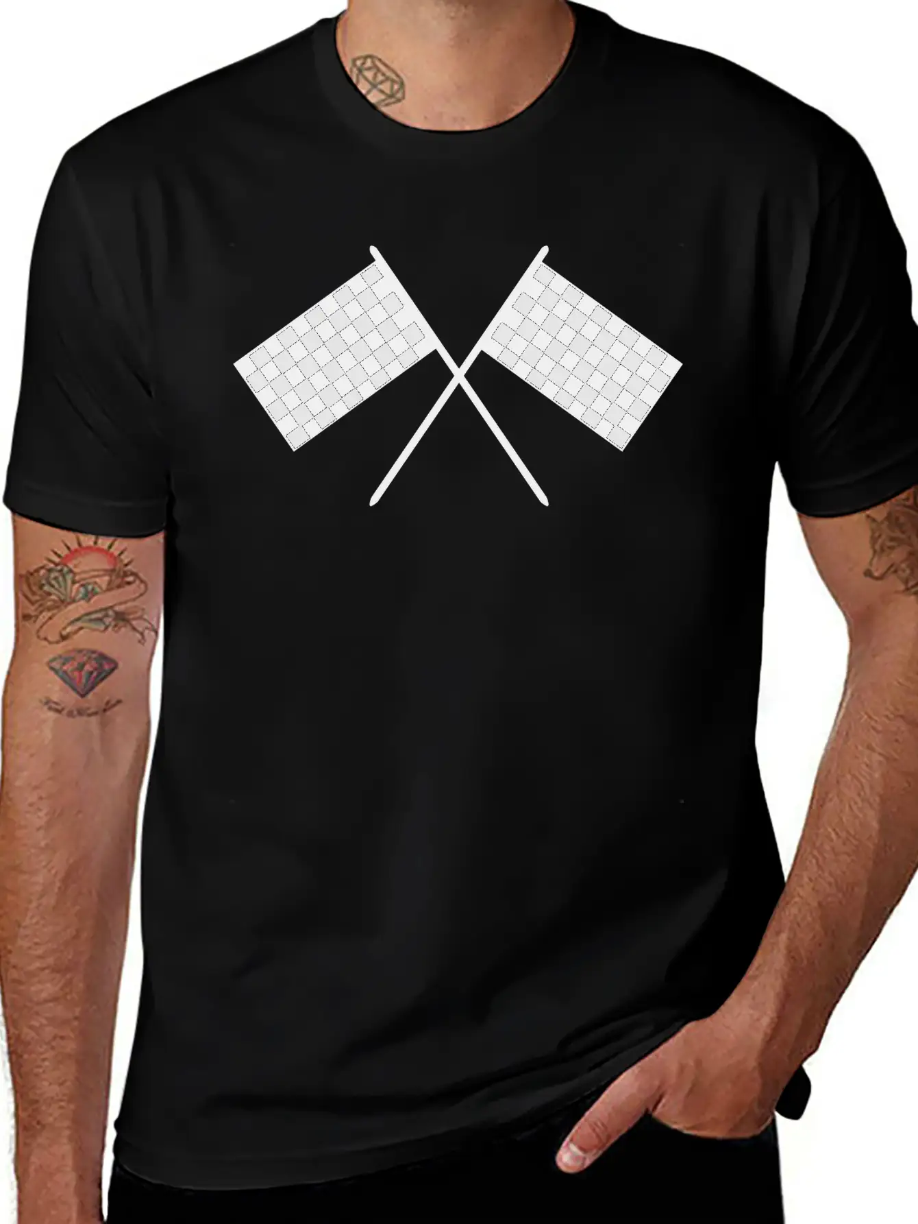 Grand Prix Flags Classic Cotton Tee – Unisex Comfort For Any Season