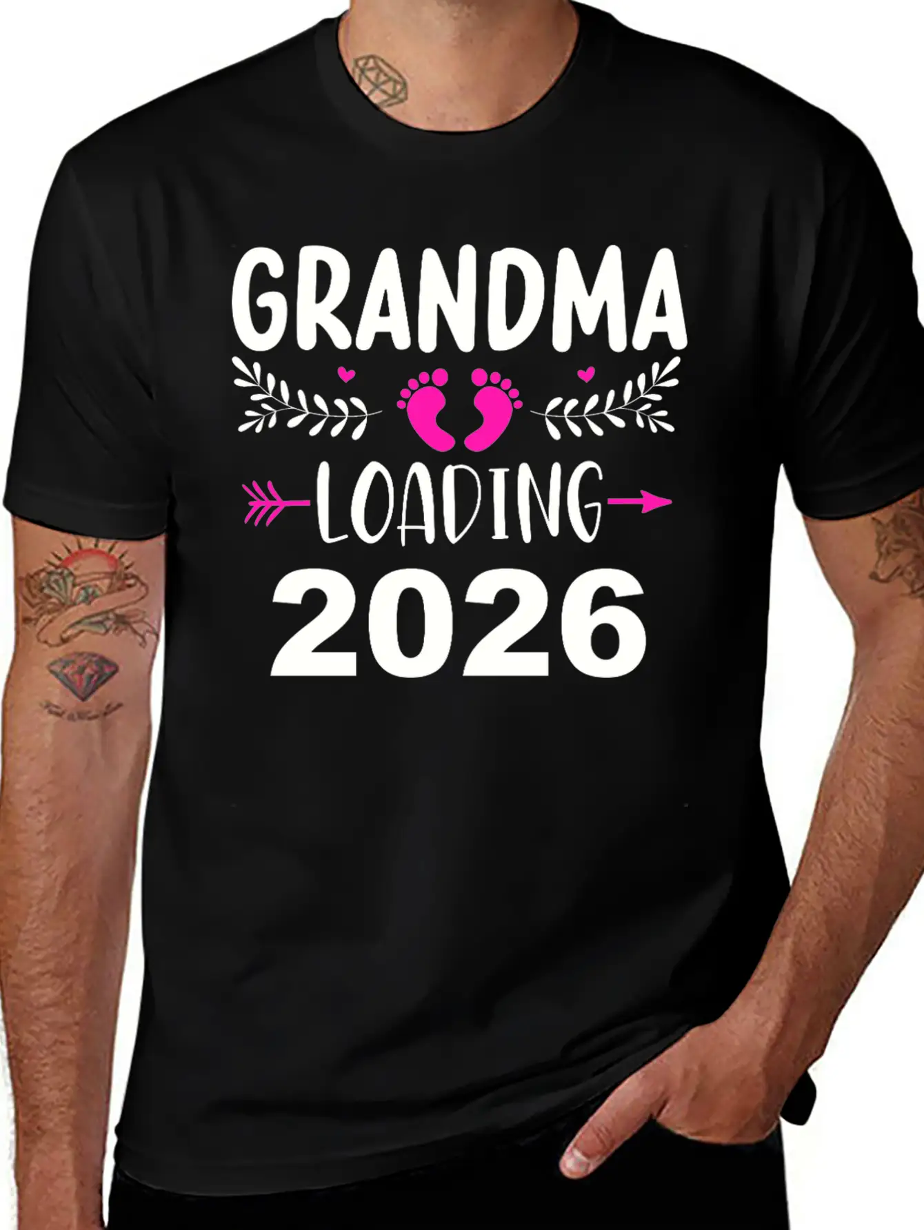 Grandma Loading 2026 New Arrival Joy Modern Fit Casual T-Shirt – Clean And Versatile Design