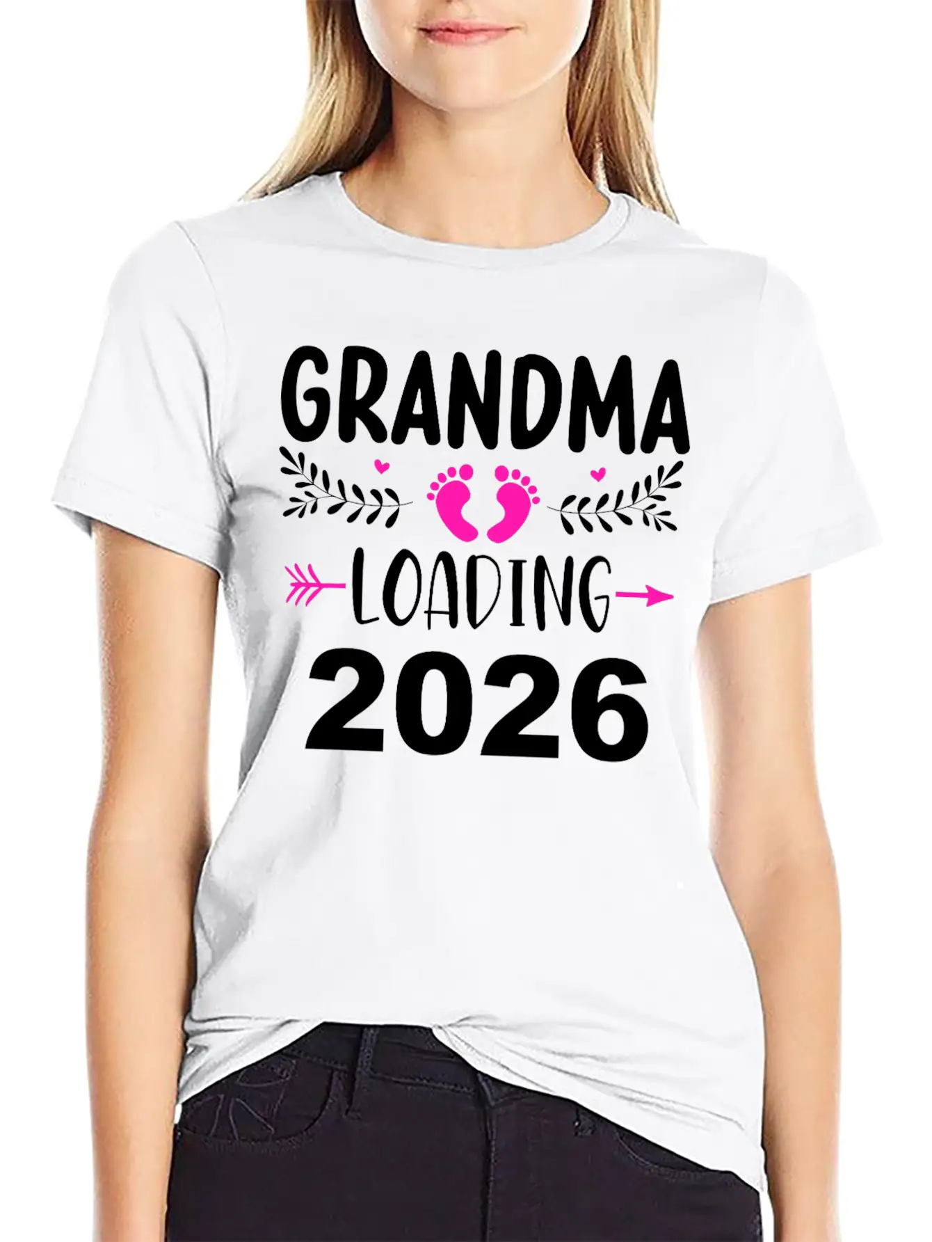 Grandma Loading 2026 New Arrival Joy Modern Fit Casual T-Shirt – Clean And Versatile Design