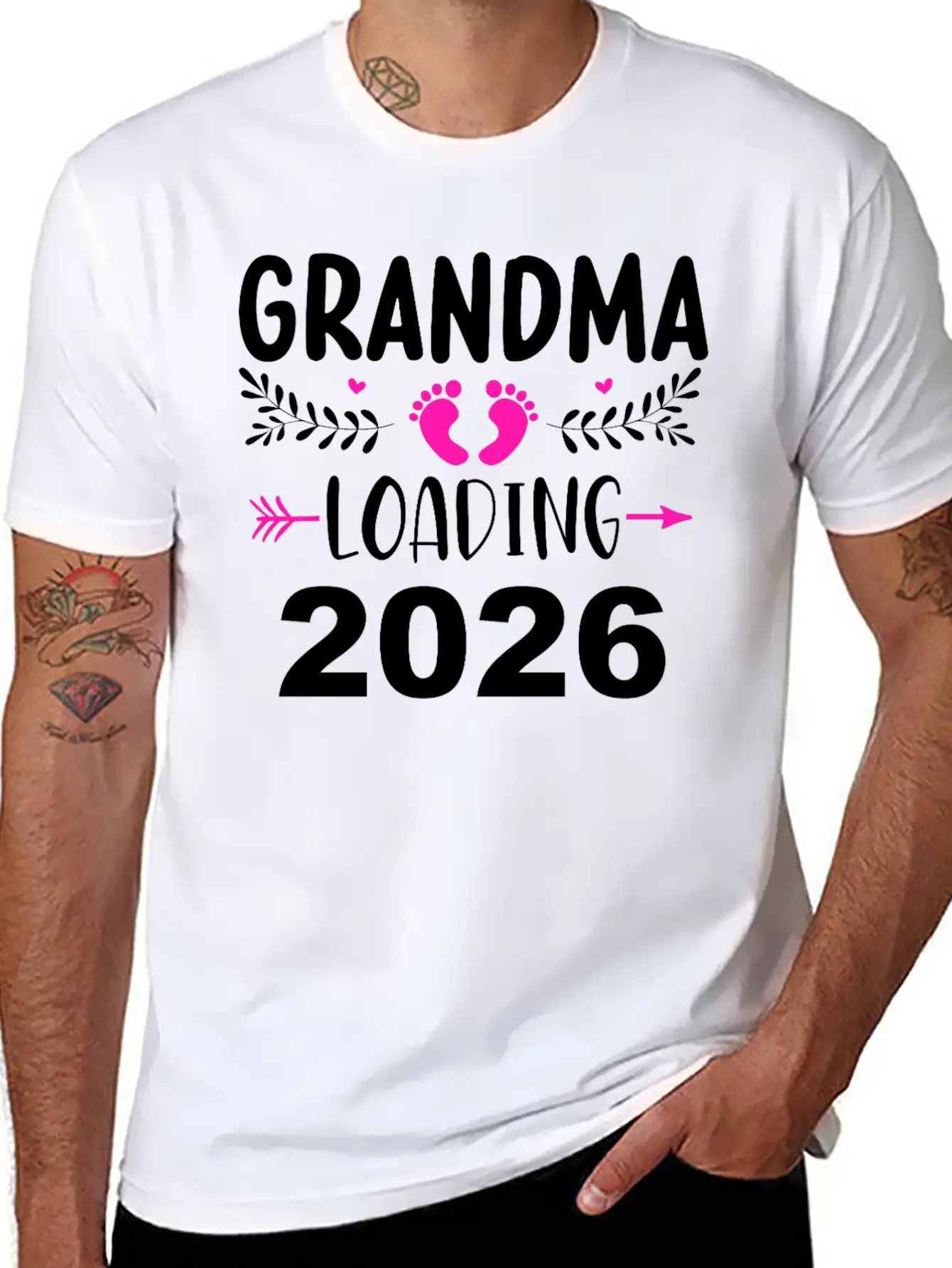 Grandma Loading 2026 New Arrival Joy Modern Fit Casual T-Shirt – Clean And Versatile Design