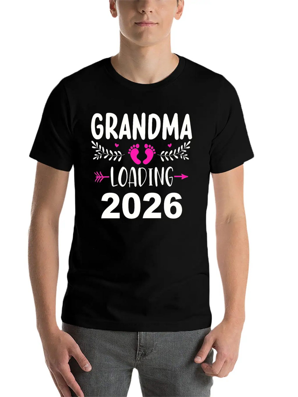 Grandma Loading 2026 New Arrival Joy Modern Fit Casual T-Shirt – Clean And Versatile Design