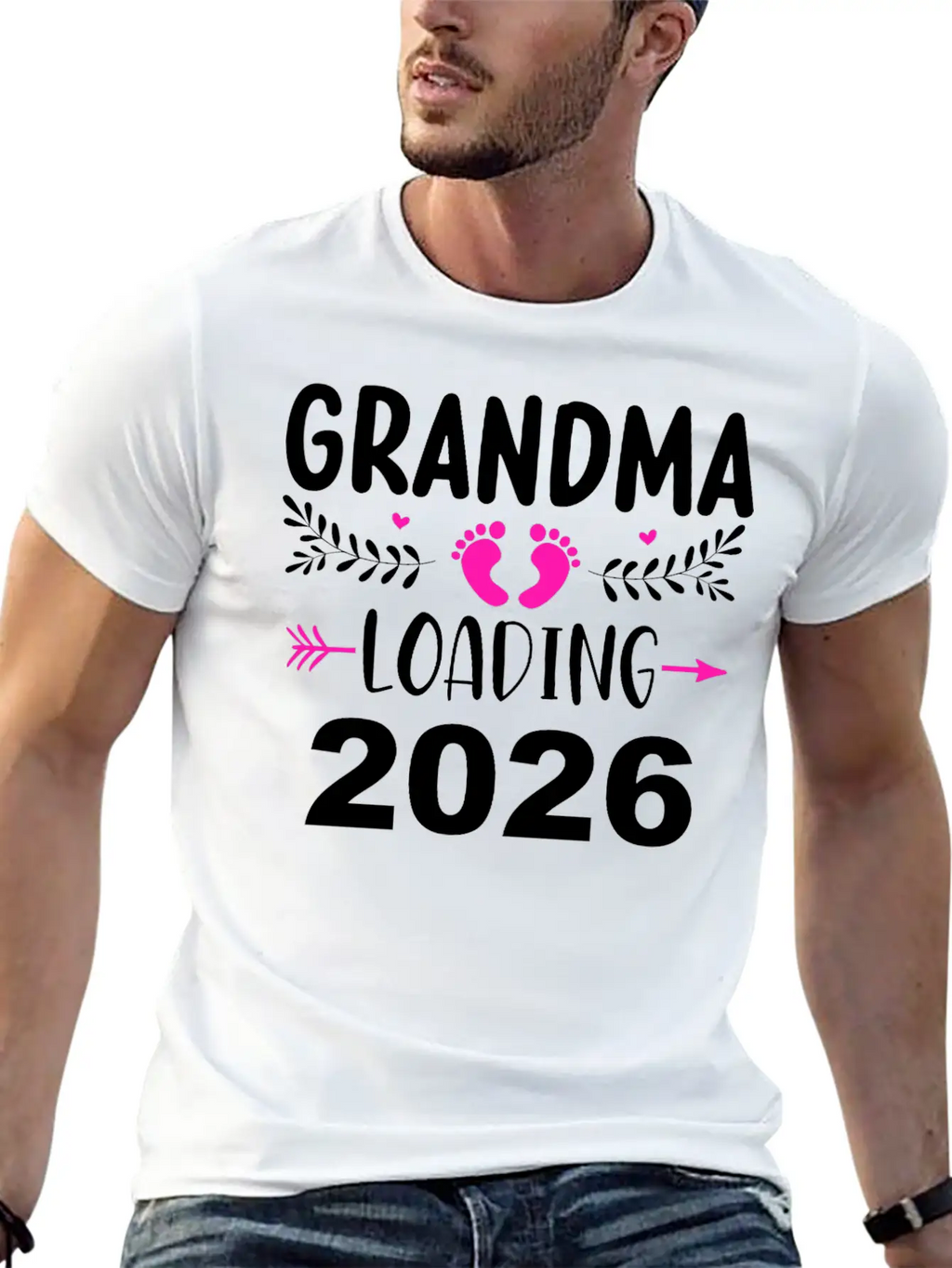 Grandma Loading 2026 New Arrival Joy Modern Fit Casual T-Shirt – Clean And Versatile Design