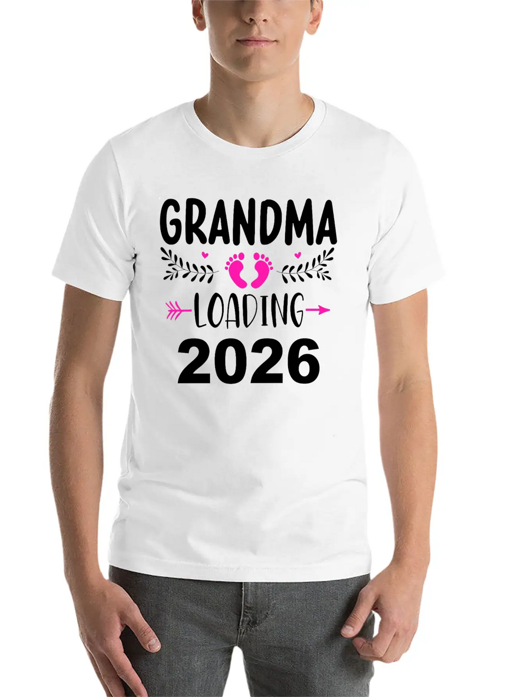 Grandma Loading 2026 New Arrival Joy Modern Fit Casual T-Shirt – Clean And Versatile Design