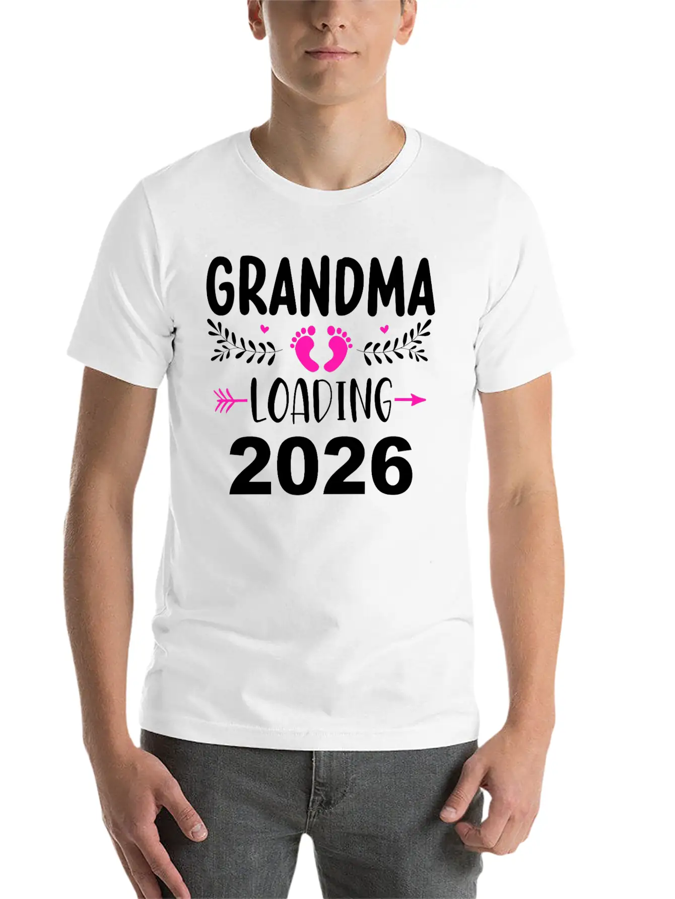 Grandma Loading 2026 New Arrival Joy Modern Fit Casual T-Shirt – Clean And Versatile Design