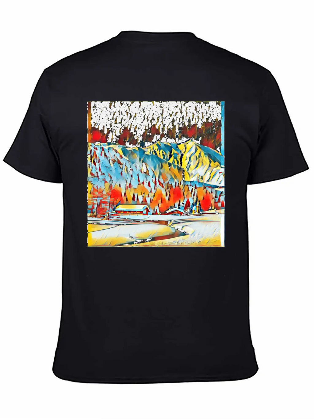 Graphic Art Design | Digital Art | Painting Modern Fit Casual T-Shirt – Clean And Versatile Design