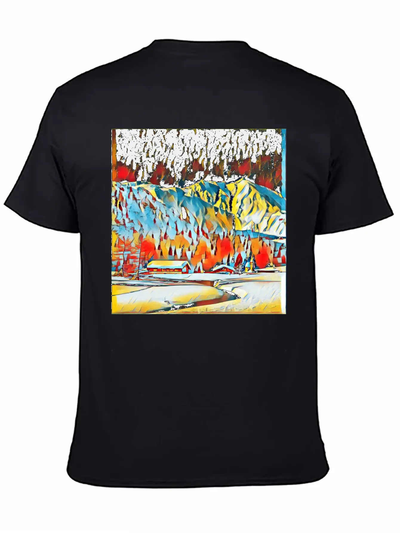 Graphic Art Design | Digital Art | Painting Modern Fit Casual T-Shirt – Clean And Versatile Design