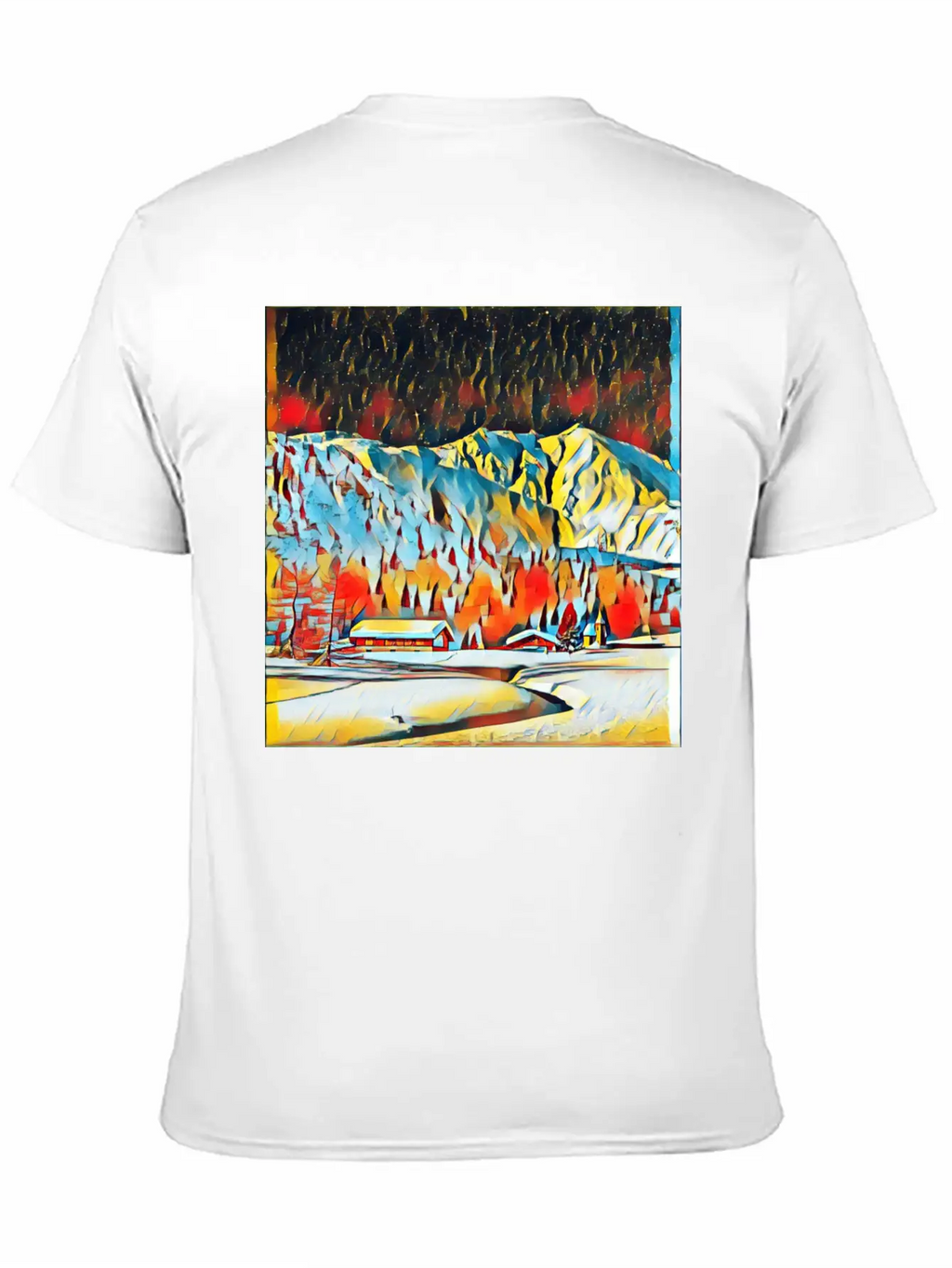 Graphic Art Design | Digital Art | Painting Modern Fit Casual T-Shirt – Clean And Versatile Design