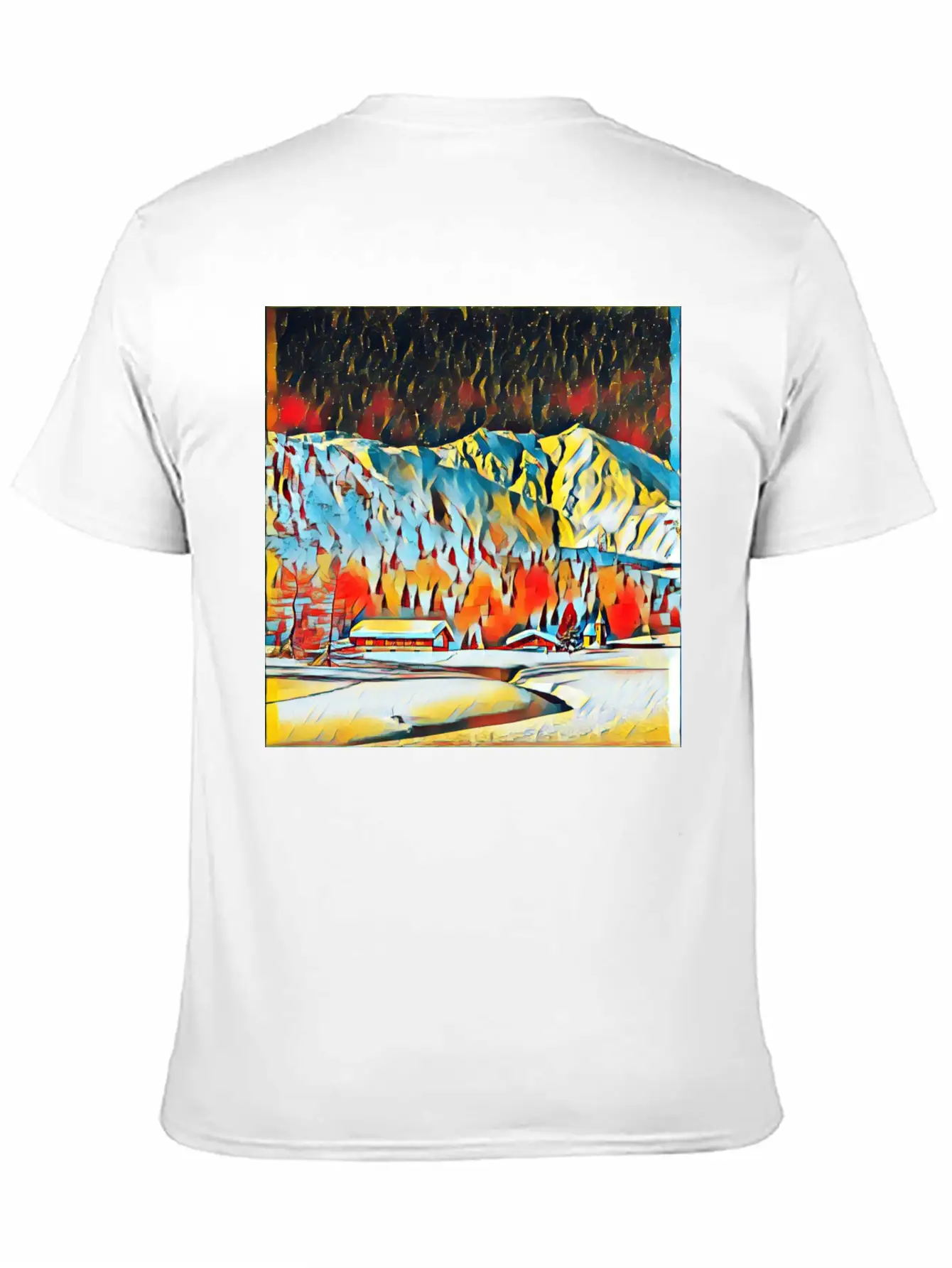 Graphic Art Design | Digital Art | Painting Modern Fit Casual T-Shirt – Clean And Versatile Design