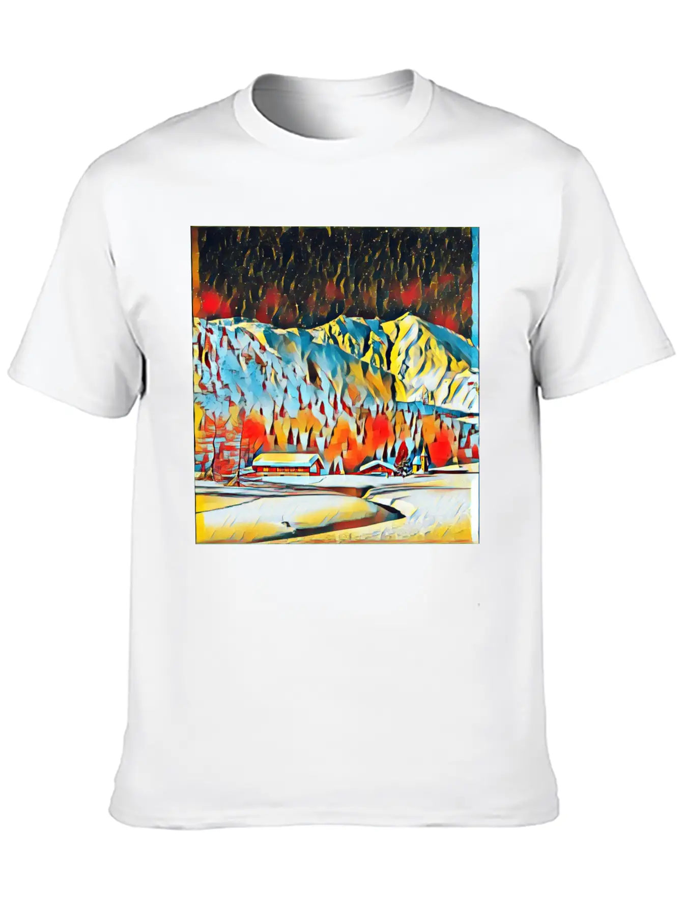 Graphic Art Design | Digital Art | Painting Modern Fit Casual T-Shirt – Clean And Versatile Design