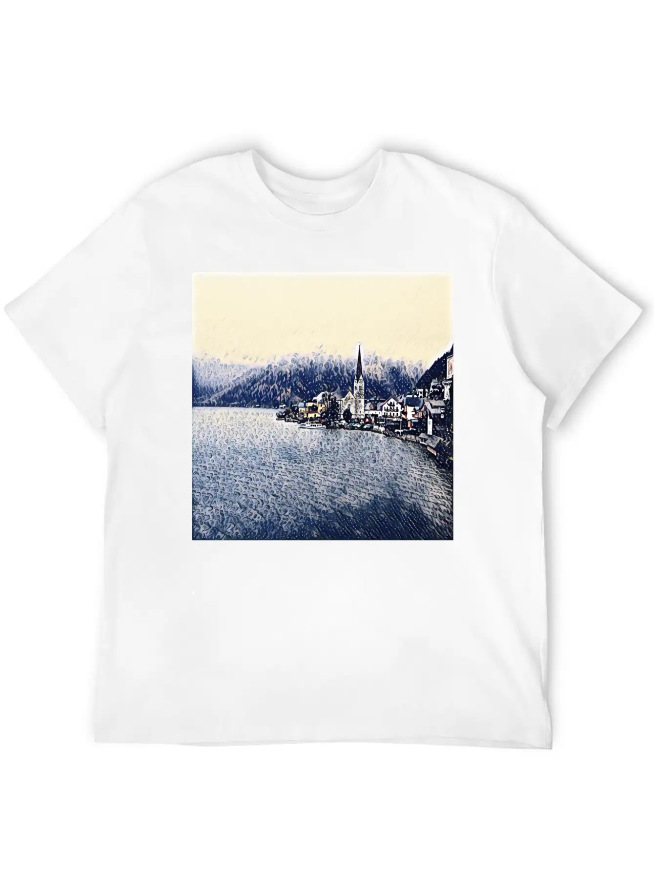 Graphic Art Design | Digital Art | Painting Stylish Everyday T-Shirt – Unisex Basic Cotton Tee