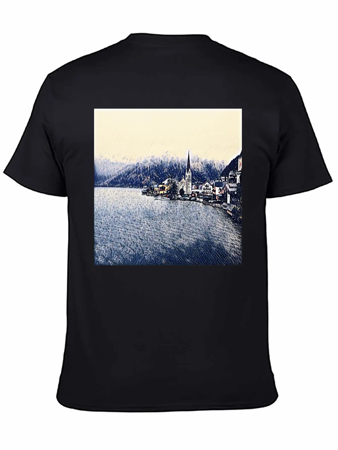 Graphic Art Design | Digital Art | Painting Stylish Everyday T-Shirt – Unisex Basic Cotton Tee