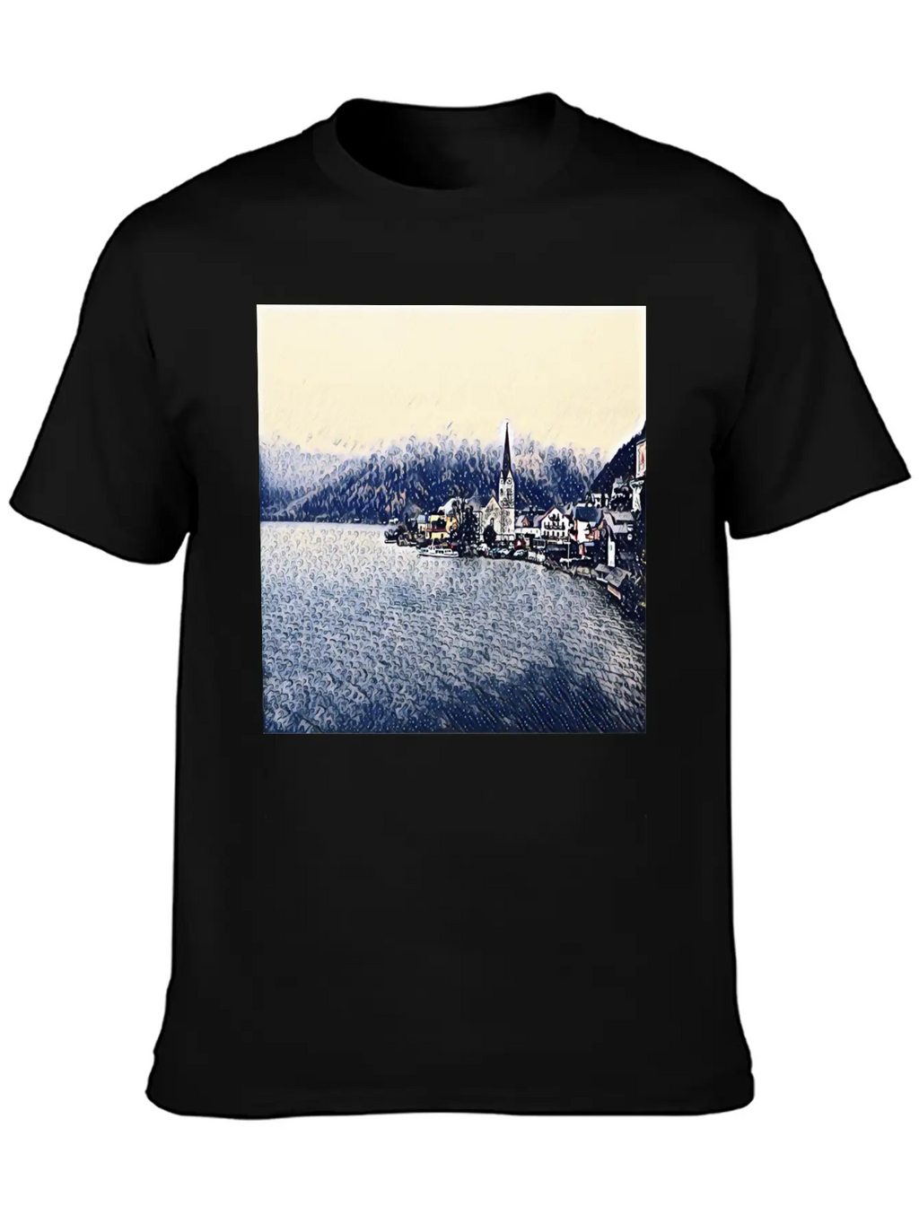 Graphic Art Design | Digital Art | Painting Stylish Everyday T-Shirt – Unisex Basic Cotton Tee