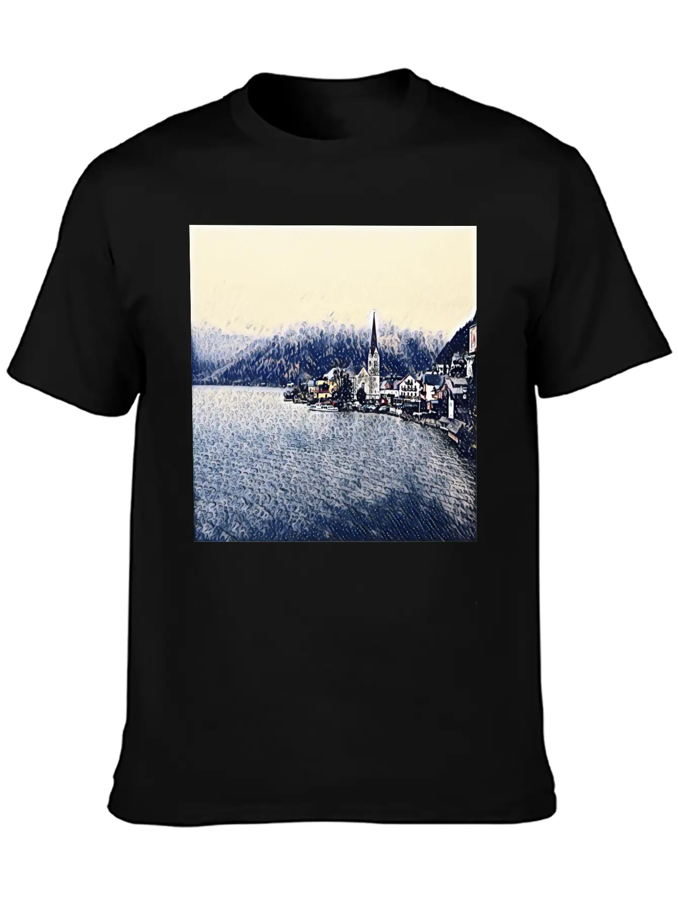 Graphic Art Design | Digital Art | Painting Stylish Everyday T-Shirt – Unisex Basic Cotton Tee