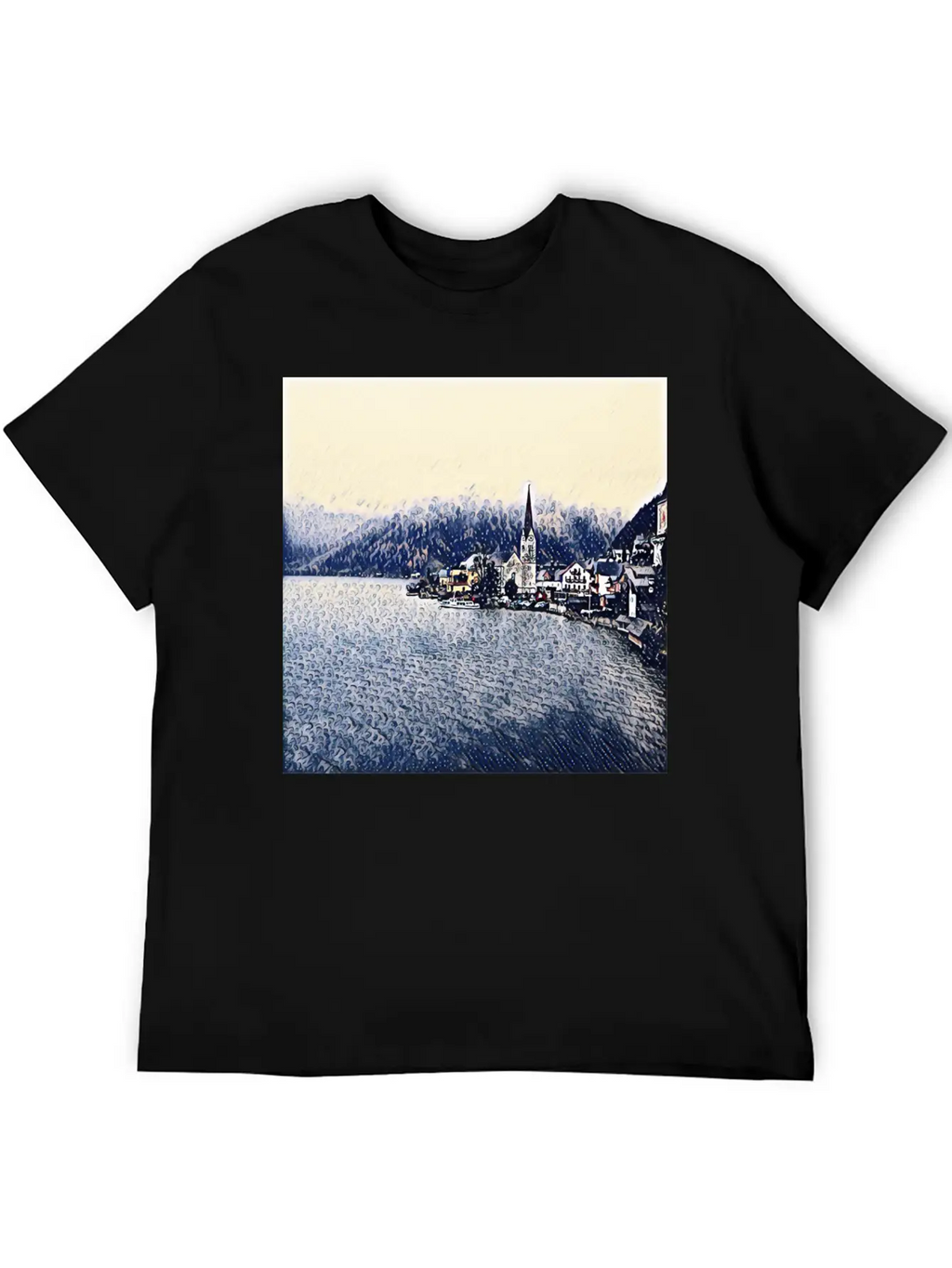 Graphic Art Design | Digital Art | Painting Stylish Everyday T-Shirt – Unisex Basic Cotton Tee