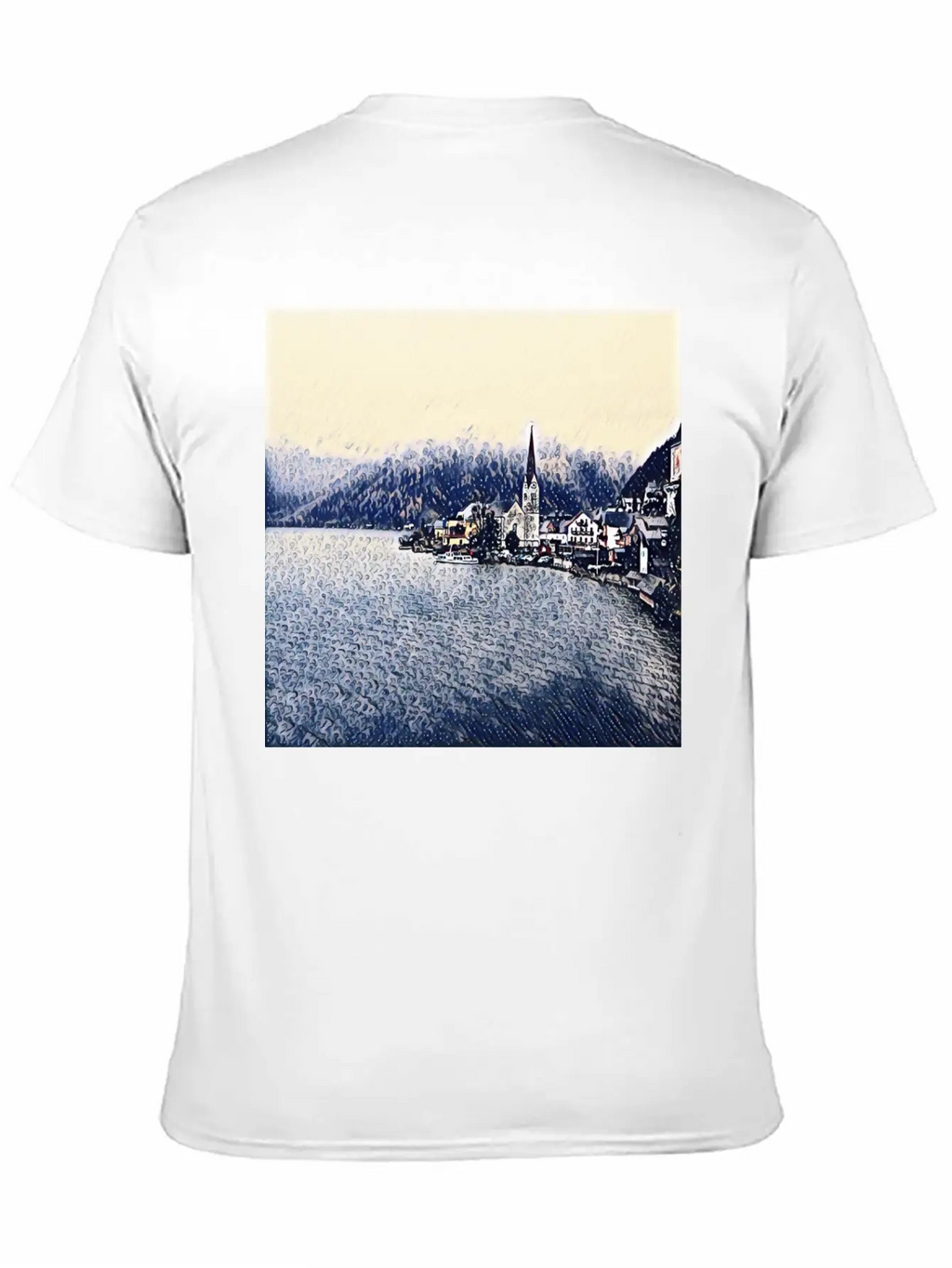 Graphic Art Design | Digital Art | Painting Stylish Everyday T-Shirt – Unisex Basic Cotton Tee