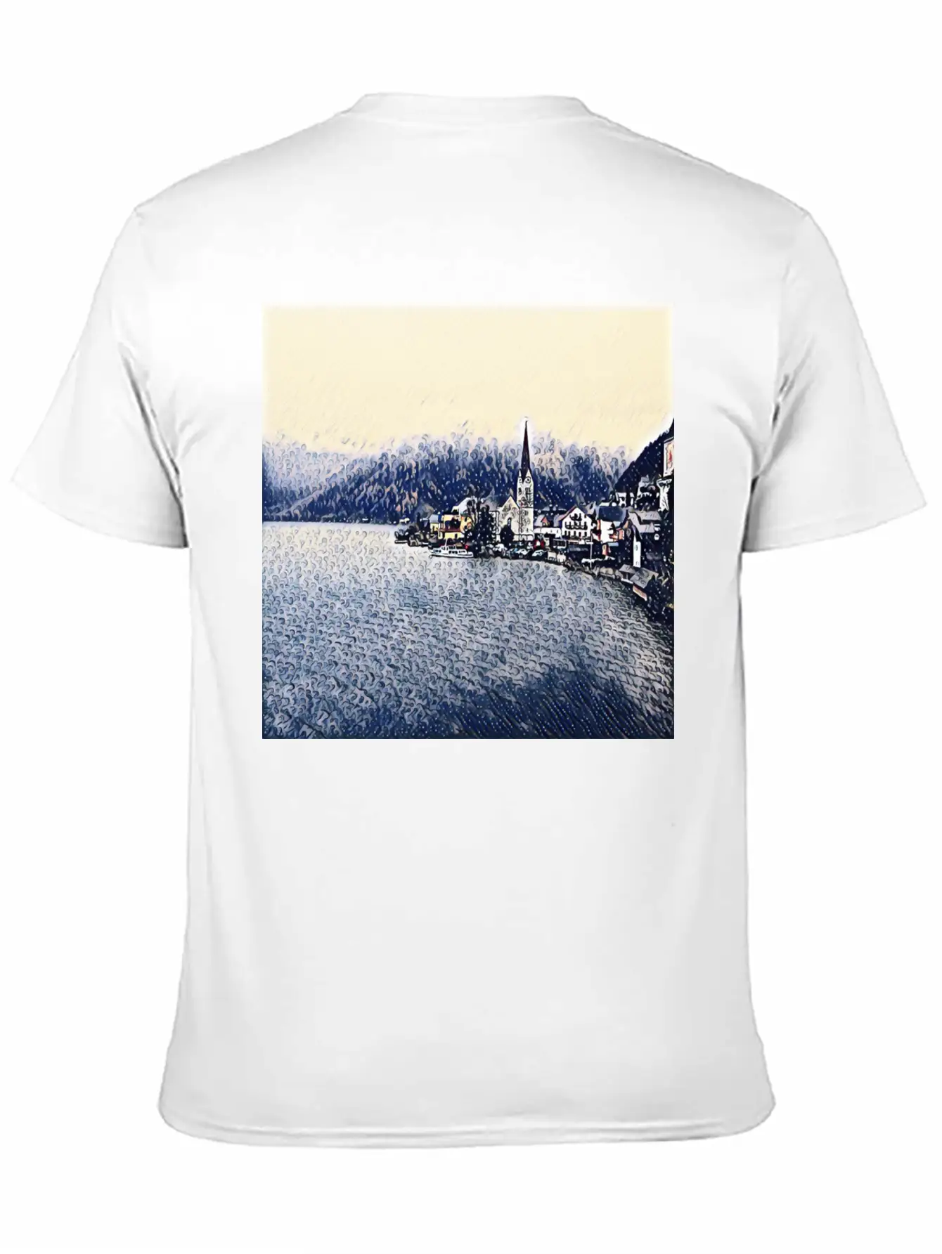 Graphic Art Design | Digital Art | Painting Stylish Everyday T-Shirt – Unisex Basic Cotton Tee
