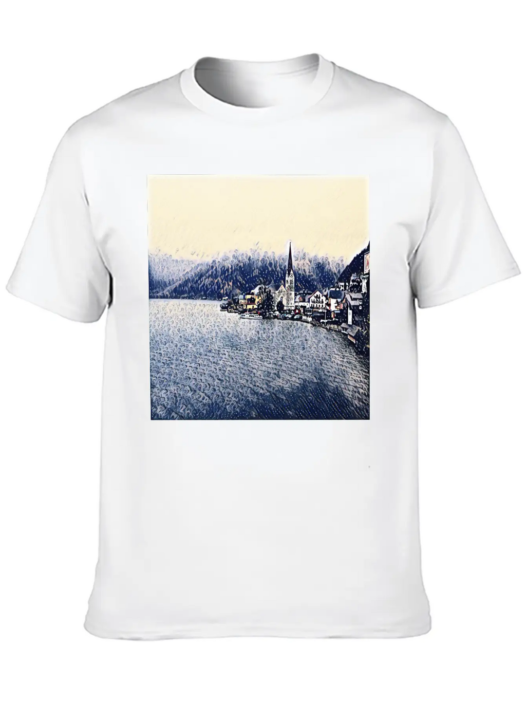 Graphic Art Design | Digital Art | Painting Stylish Everyday T-Shirt – Unisex Basic Cotton Tee