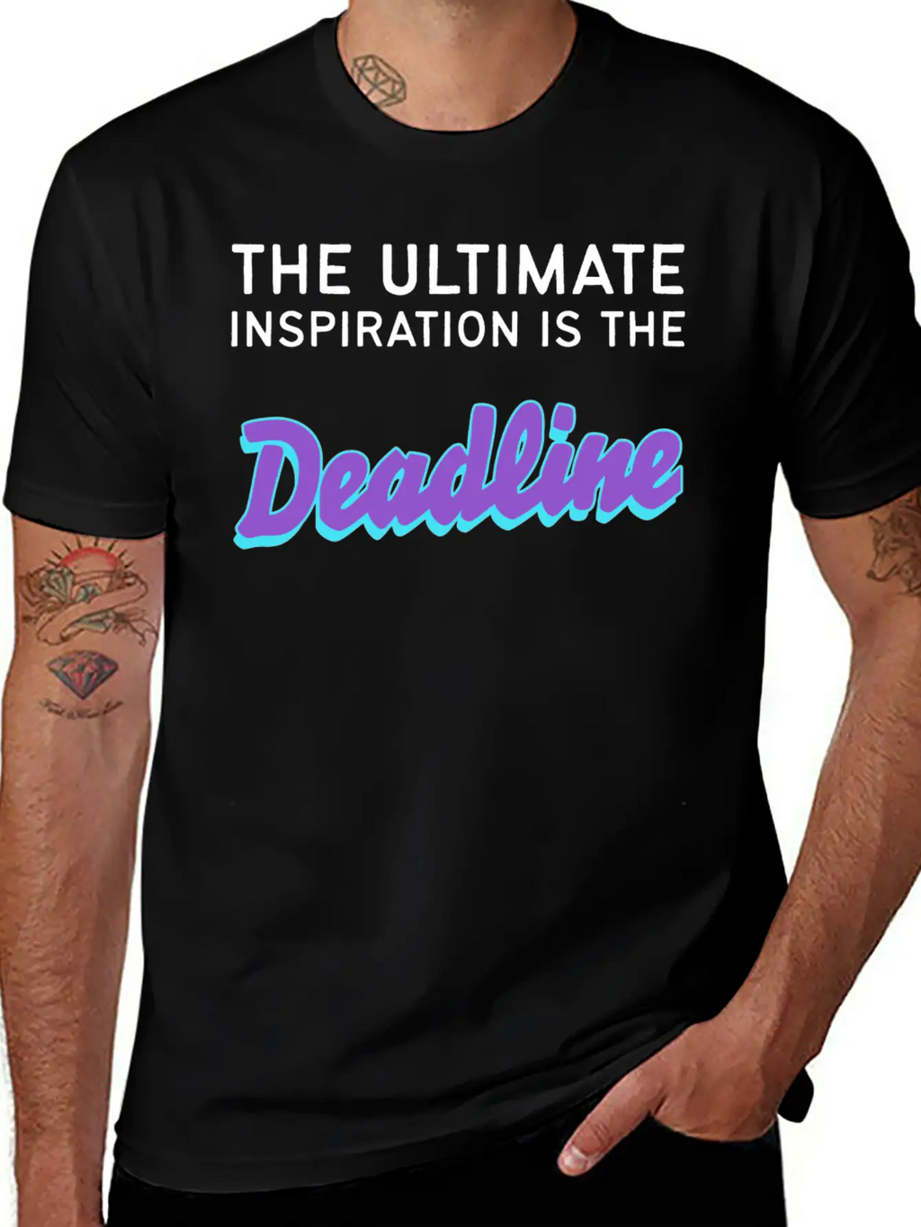 Graphic Designer Ultimate Inspiration Deadline Classic Cotton Tee – Unisex Comfort For Any Season