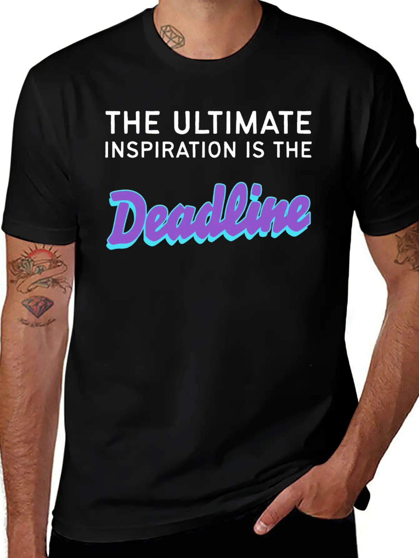 Graphic Designer Ultimate Inspiration Deadline Classic Cotton Tee – Unisex Comfort For Any Season