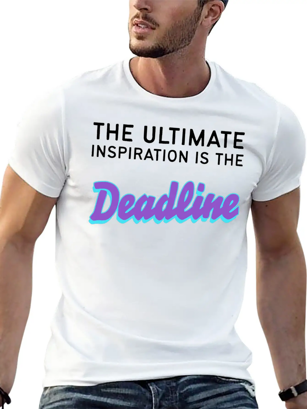 Graphic Designer Ultimate Inspiration Deadline Classic Cotton Tee – Unisex Comfort For Any Season