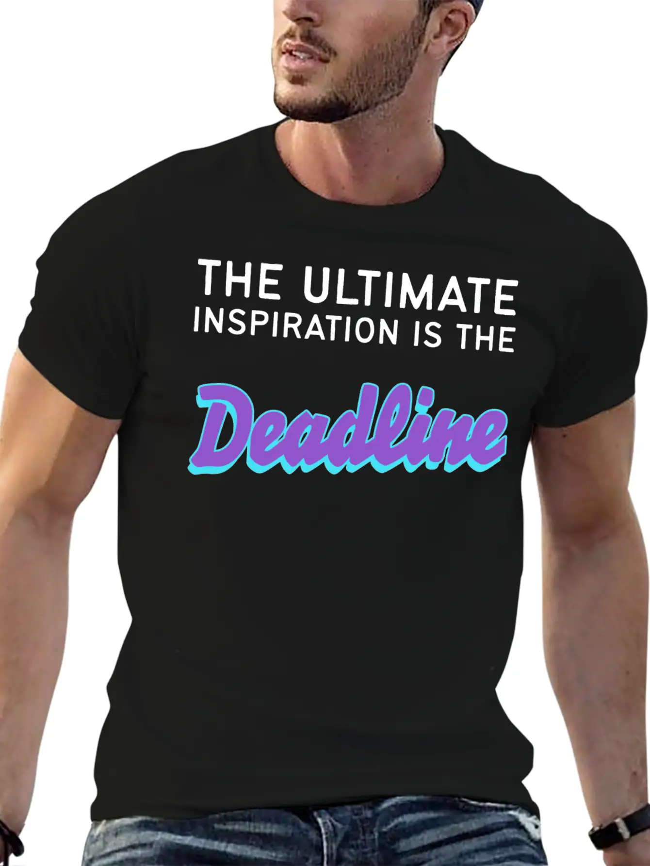 Graphic Designer Ultimate Inspiration Deadline Classic Cotton Tee – Unisex Comfort For Any Season