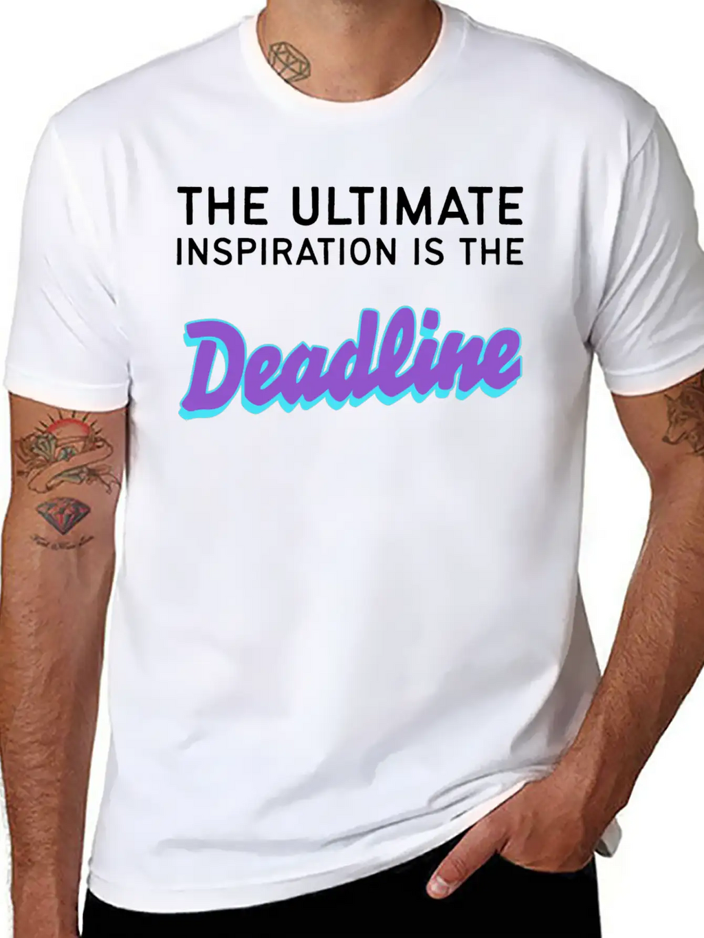 Graphic Designer Ultimate Inspiration Deadline Classic Cotton Tee – Unisex Comfort For Any Season