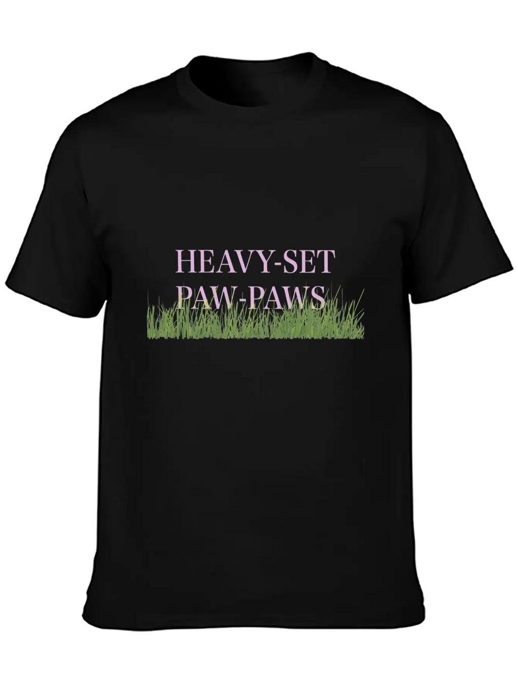 Grass Paw Paws Copy Solid Classic Cotton Tee – Unisex Comfort For Any Season