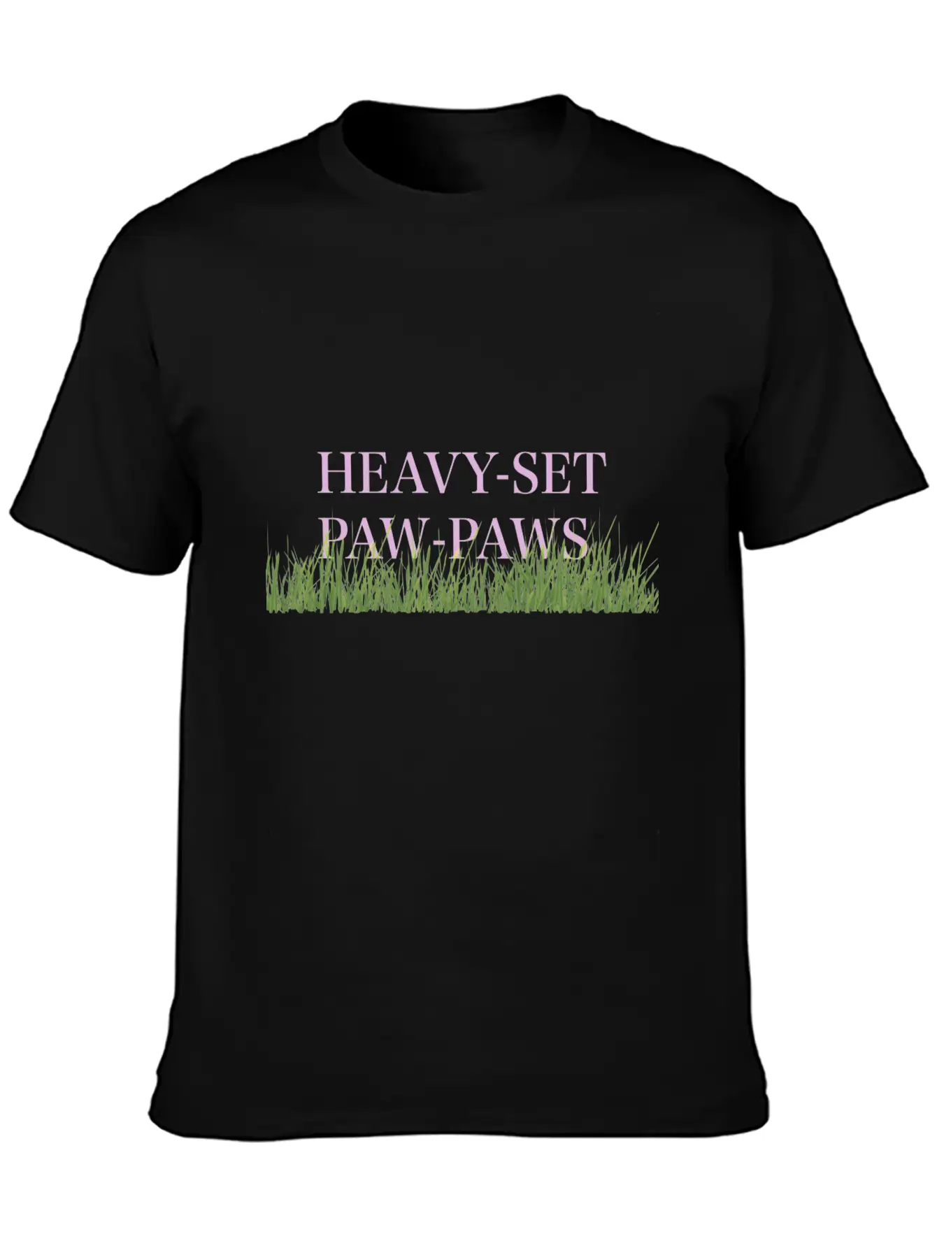 Grass Paw Paws Copy Solid Classic Cotton Tee – Unisex Comfort For Any Season