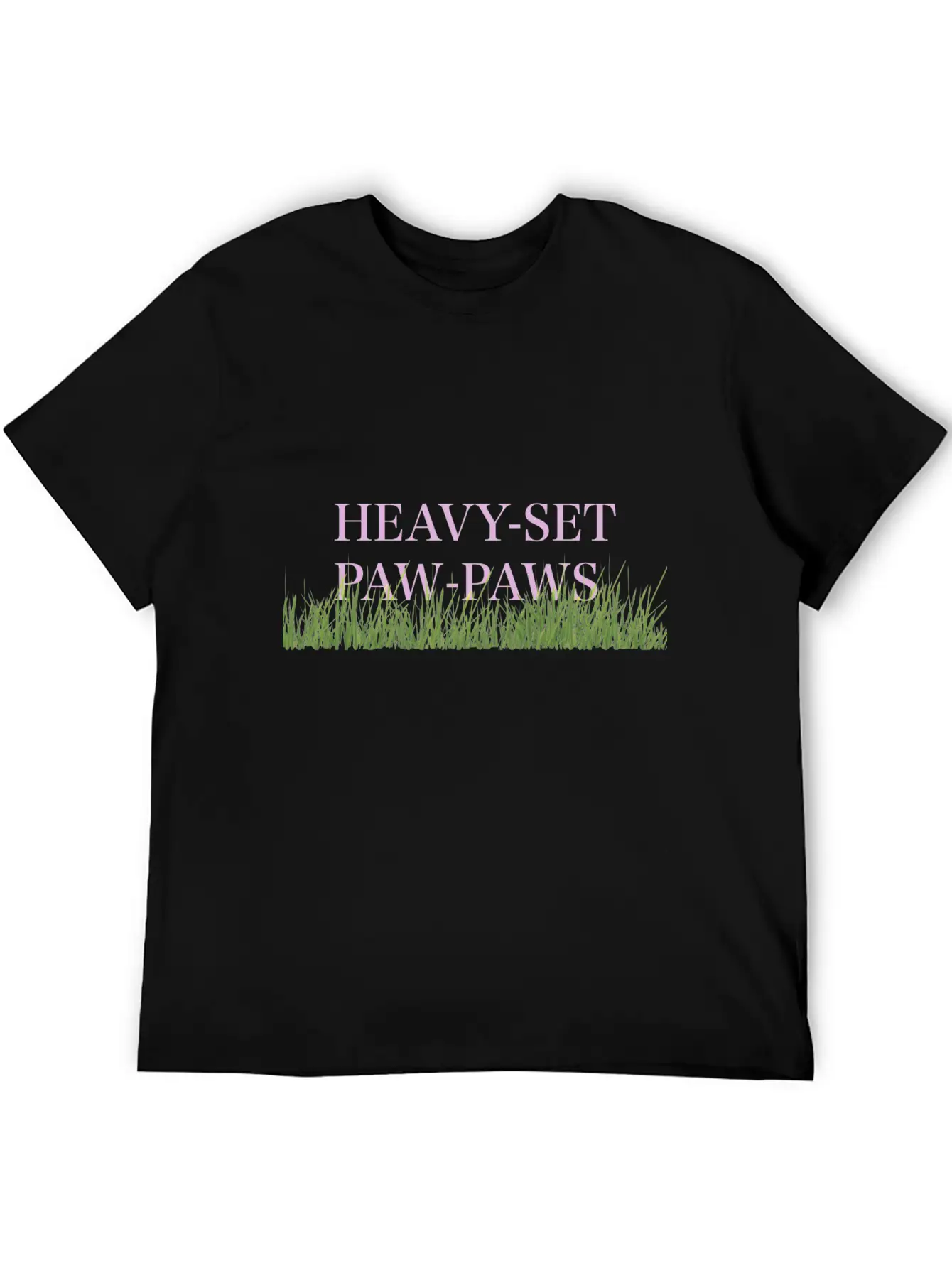Grass Paw Paws Copy Solid Classic Cotton Tee – Unisex Comfort For Any Season