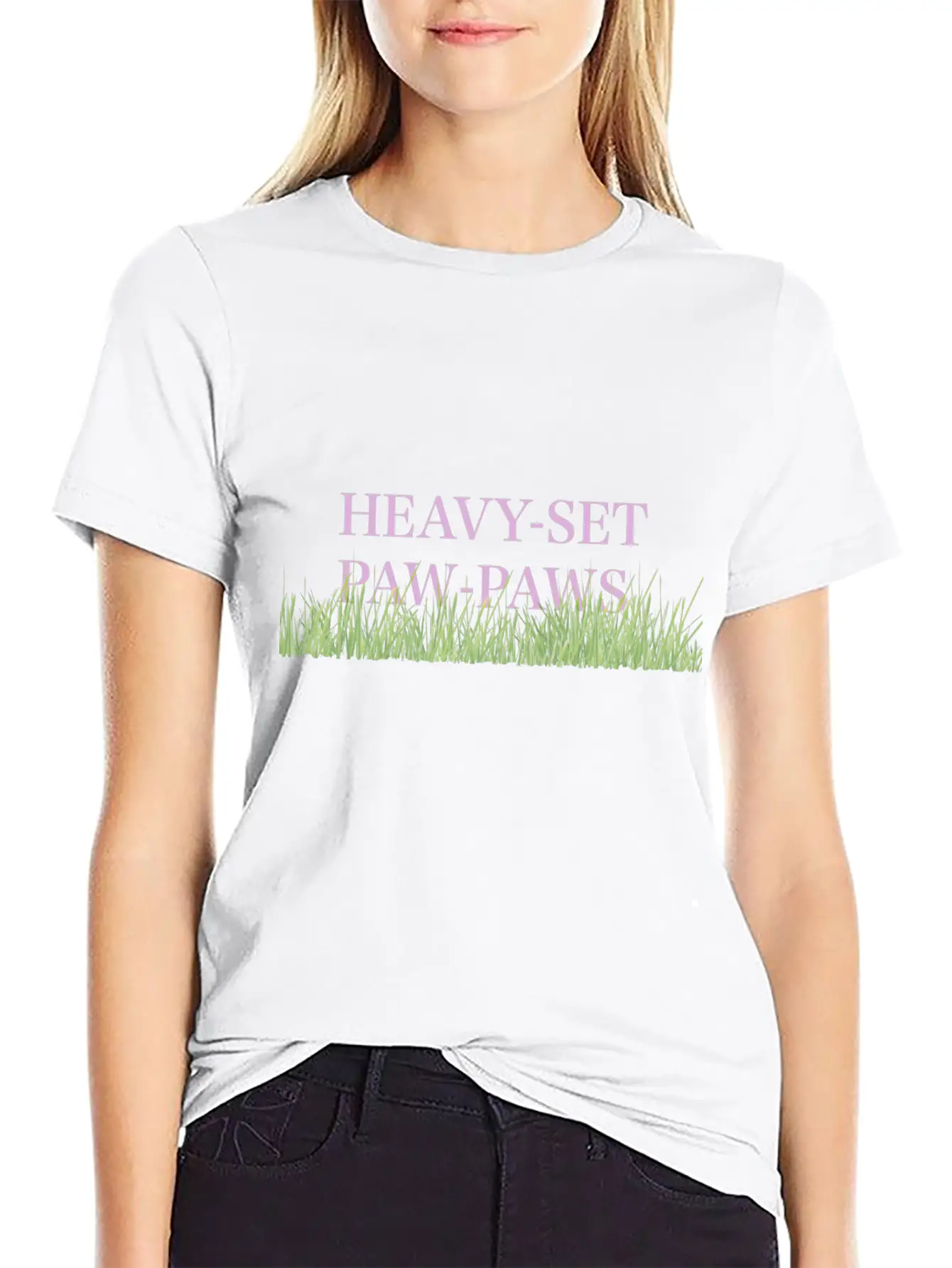 Grass Paw Paws Copy Solid Classic Cotton Tee – Unisex Comfort For Any Season