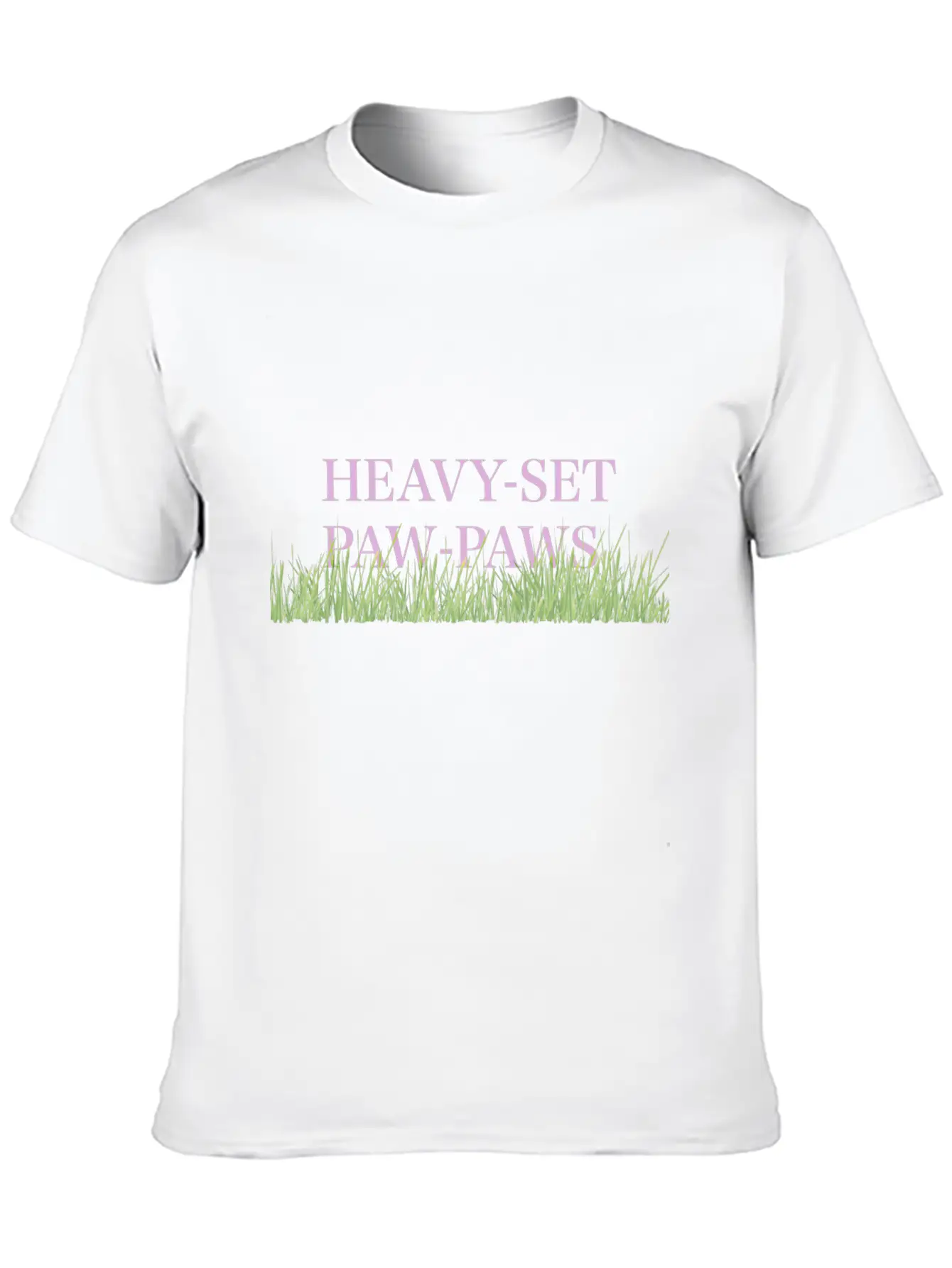 Grass Paw Paws Copy Solid Classic Cotton Tee – Unisex Comfort For Any Season