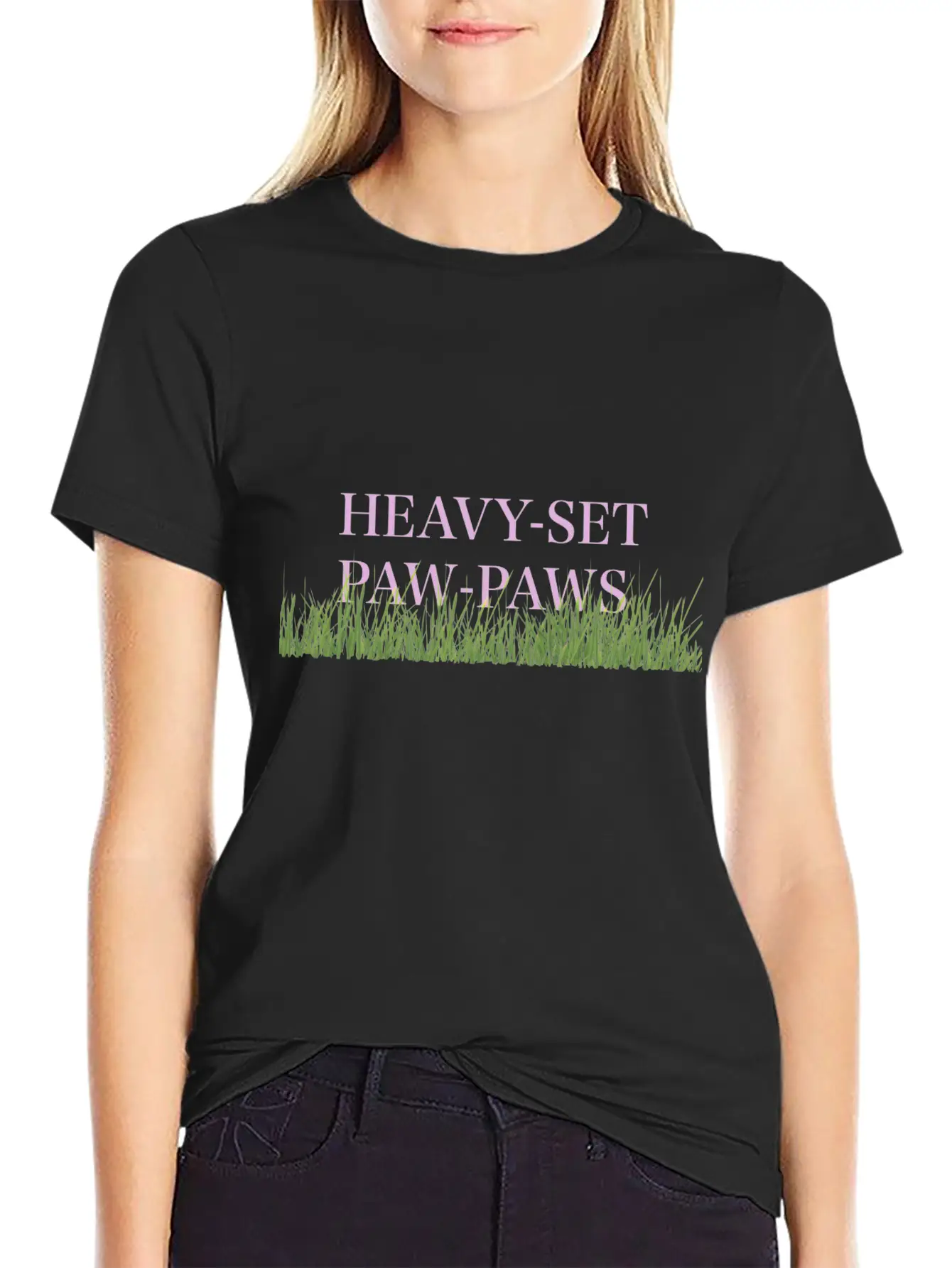 Grass Paw Paws Copy Solid Classic Cotton Tee – Unisex Comfort For Any Season
