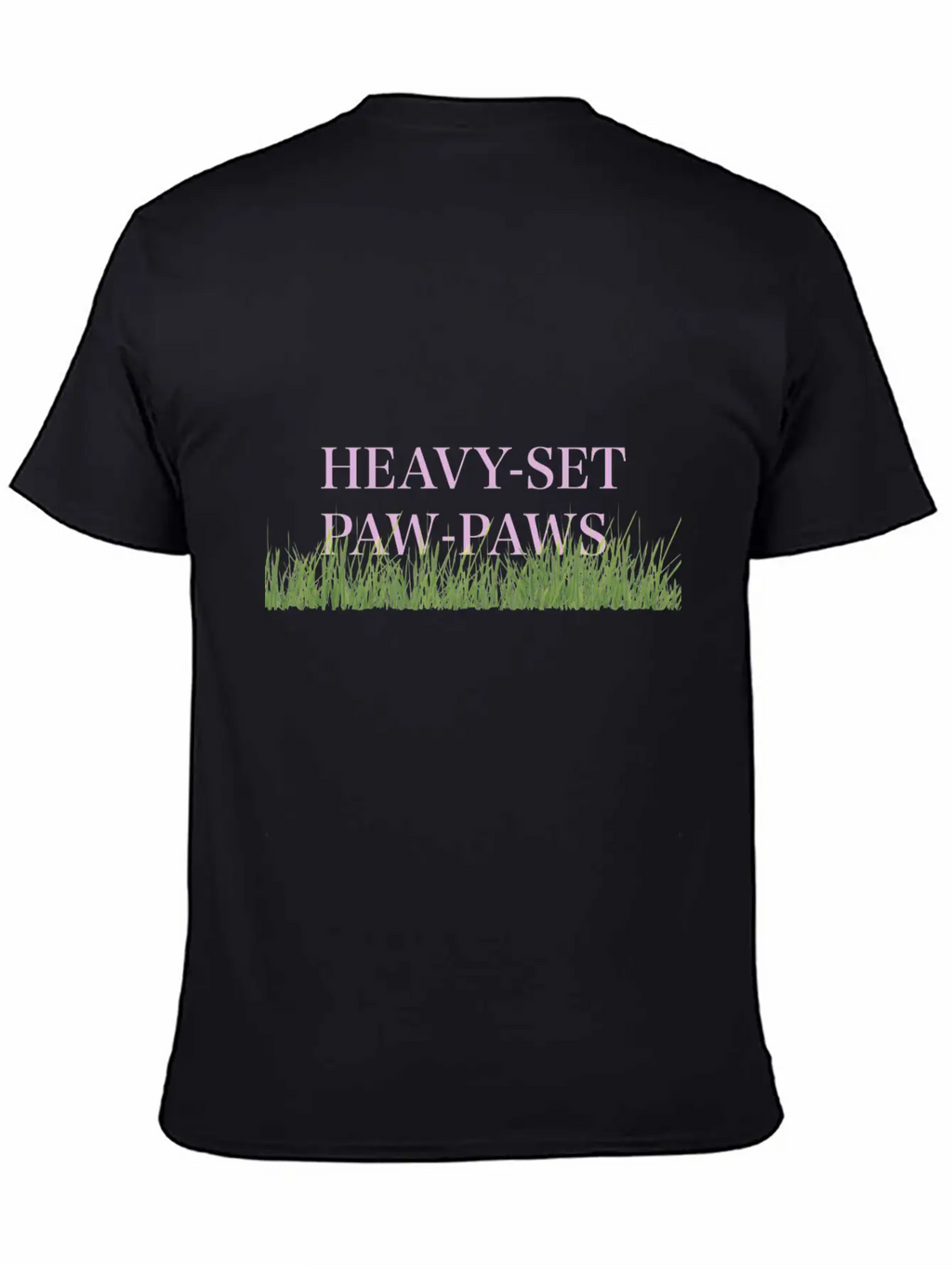 Grass Paw Paws Copy Solid Classic Cotton Tee – Unisex Comfort For Any Season