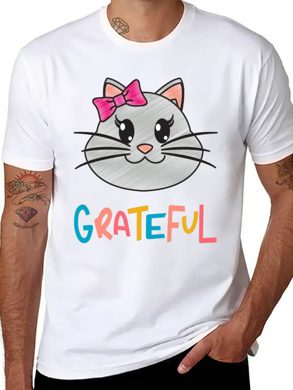 Grateful Classic Cotton Tee – Unisex Comfort For Any Season