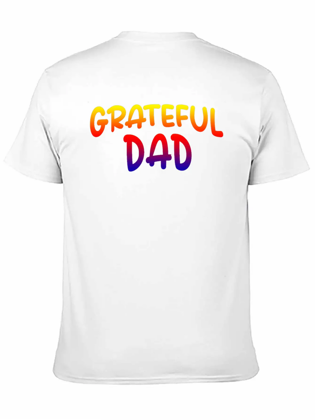 Grateful Dad Timeless Short Sleeve Tee – Comfy And Minimalist Design