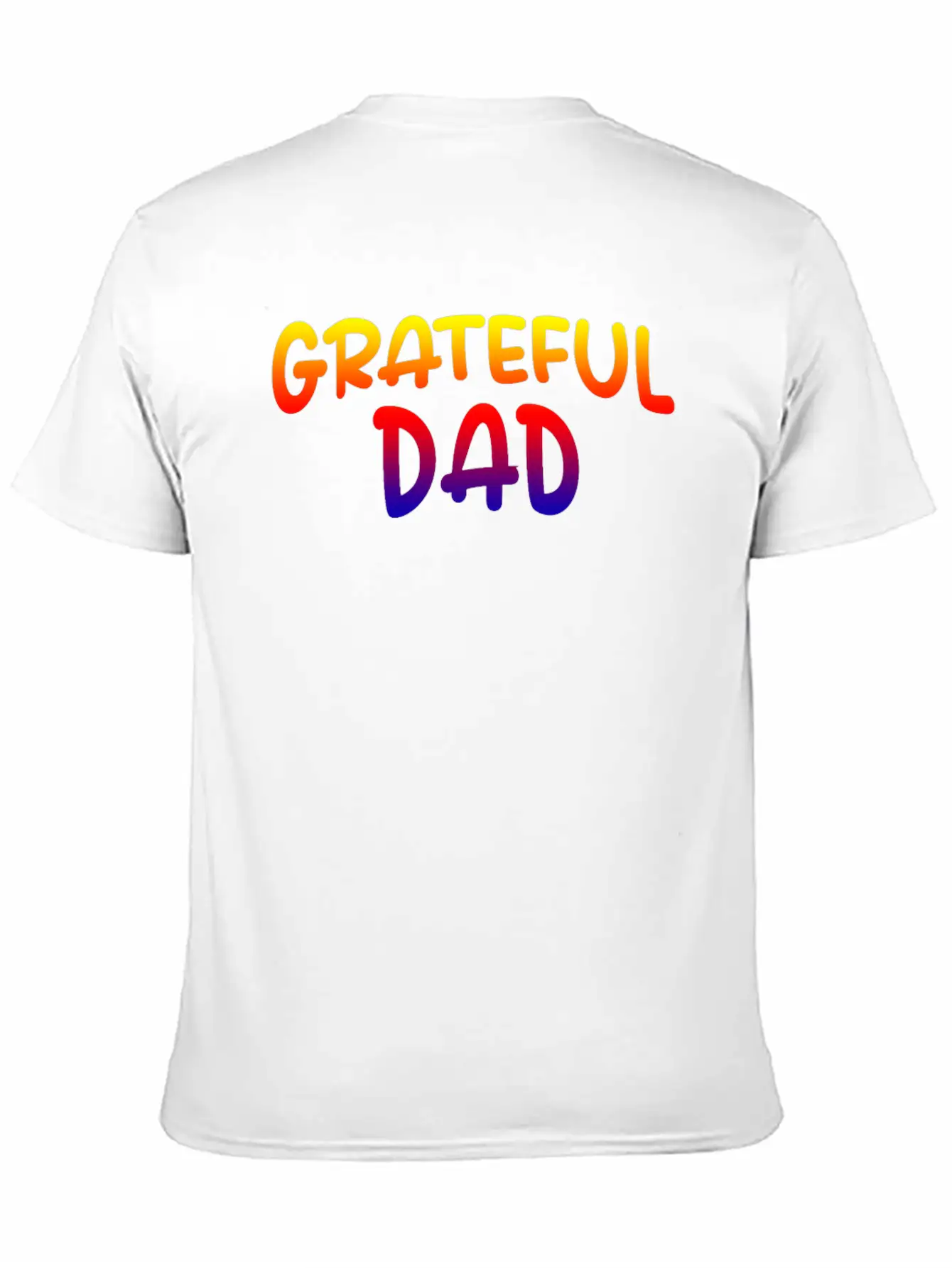 Grateful Dad Timeless Short Sleeve Tee – Comfy And Minimalist Design