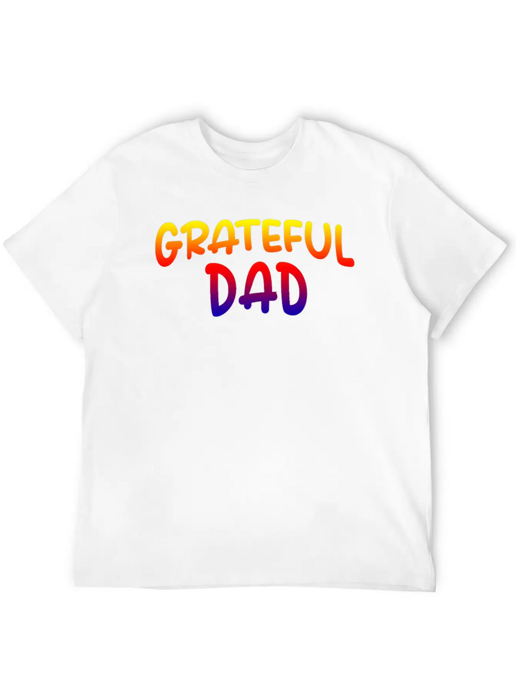 Grateful Dad Timeless Short Sleeve Tee – Comfy And Minimalist Design